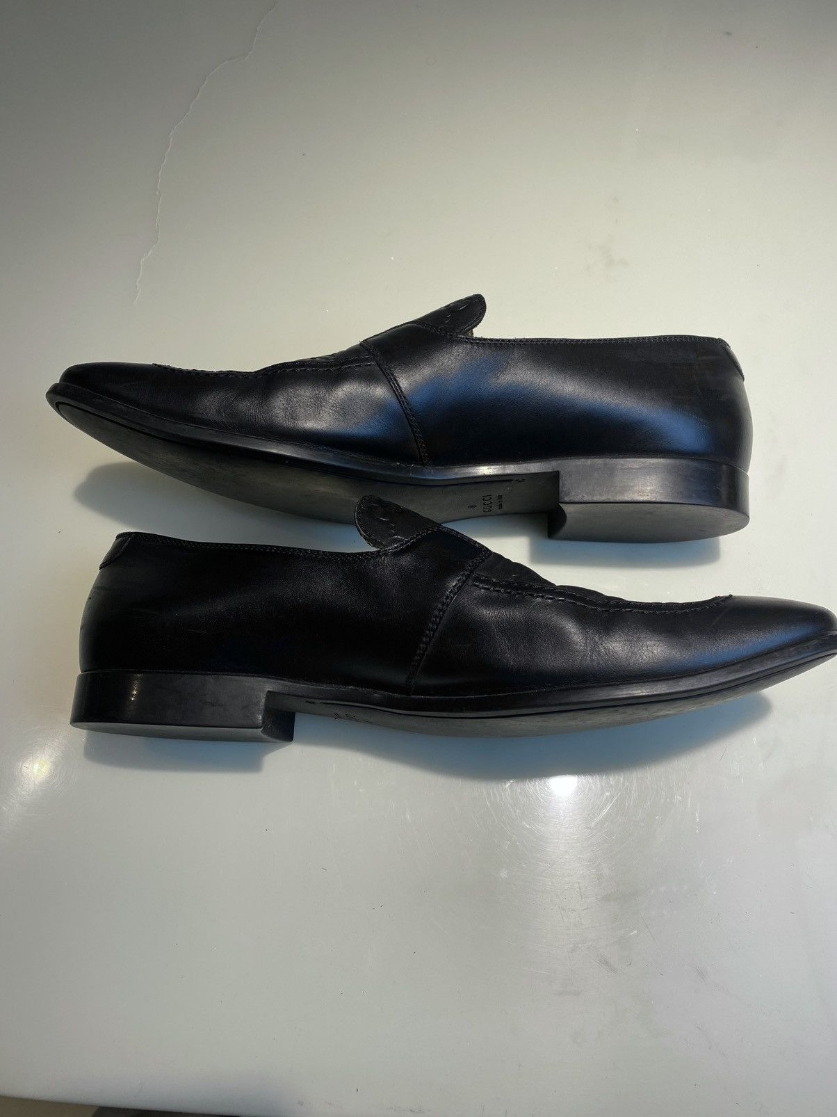 Gucci Gucci Guccissima leather slip-on loafers 42.5 Size US 9.5 / EU 42-43 - 6 Thumbnail