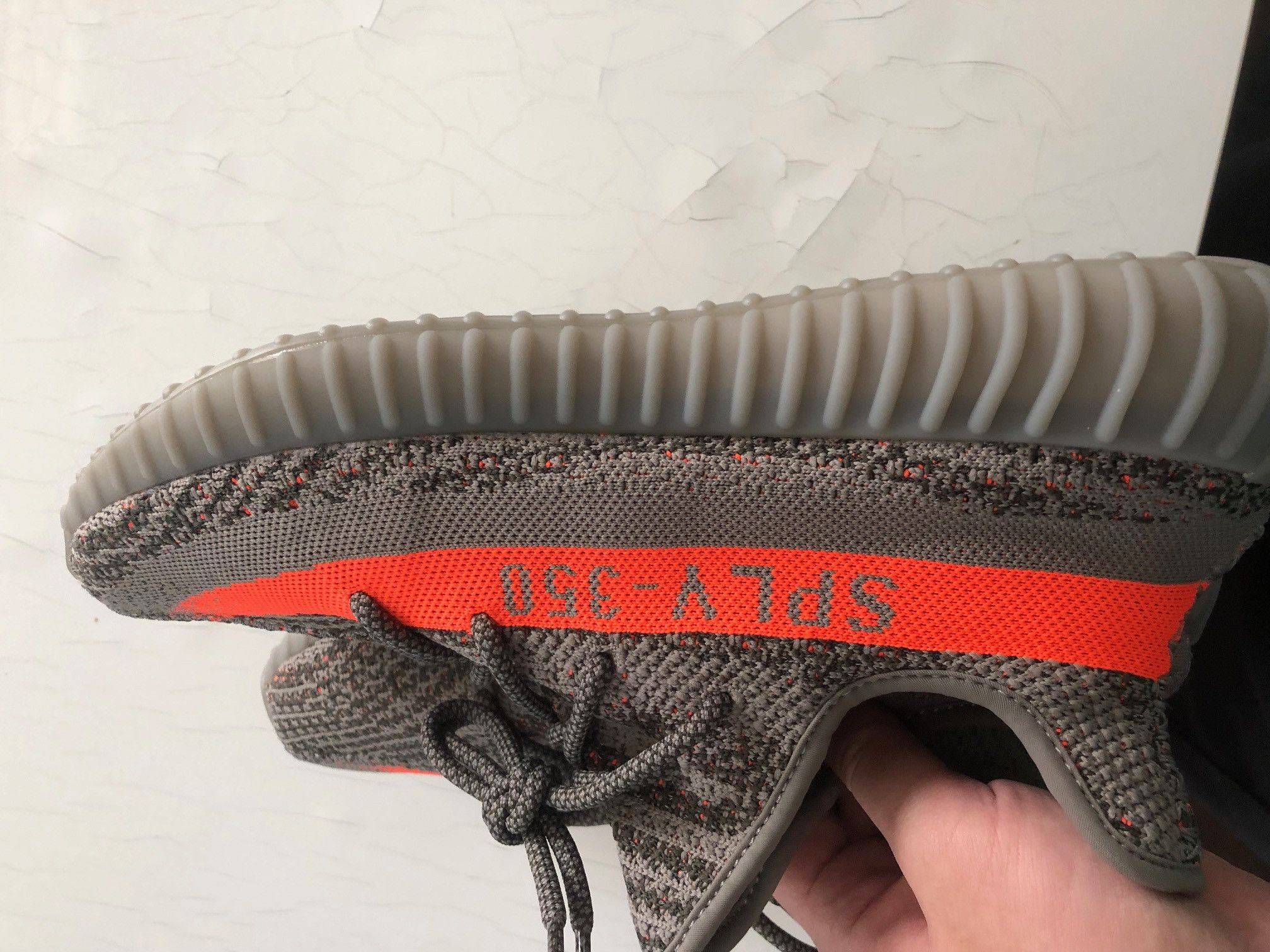 Adidas 350 V2 Low Beluga Reflective Size US 11.5 / EU 44-45 - 8 Thumbnail