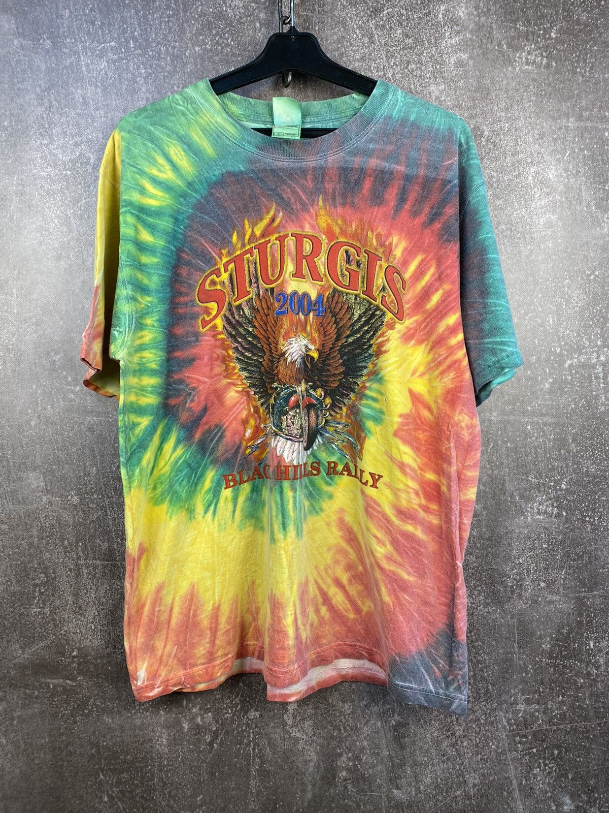Vintage Vintage Sturgis Shirt 1990s Biker Black Hills Rally Size US L / EU 52-54 / 3 - 1 Thumbnail