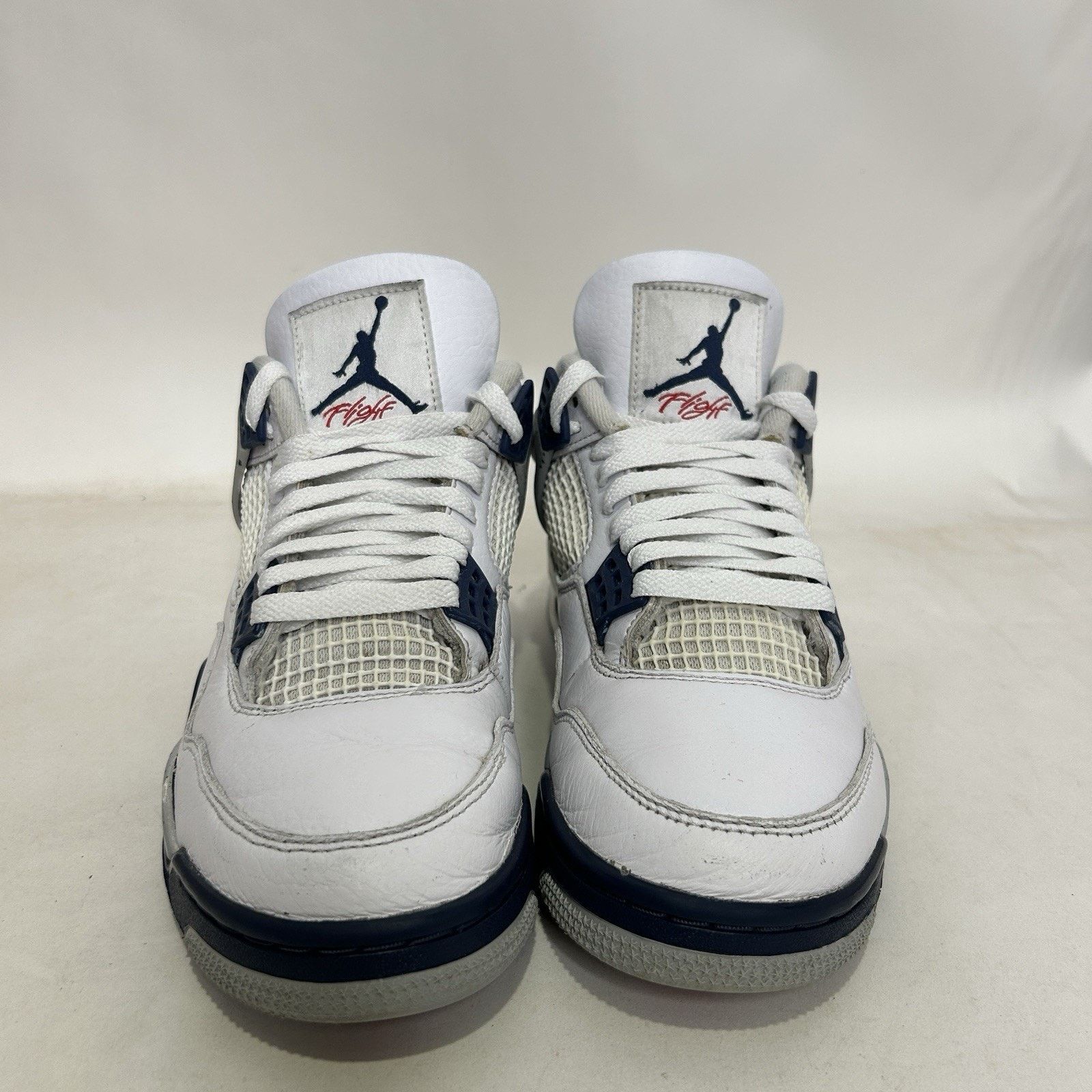 Jordan Brand Nike Air Jordan Retro 4 “Midnight Navy” Size US 8 / EU 41 - 2 Thumbnail