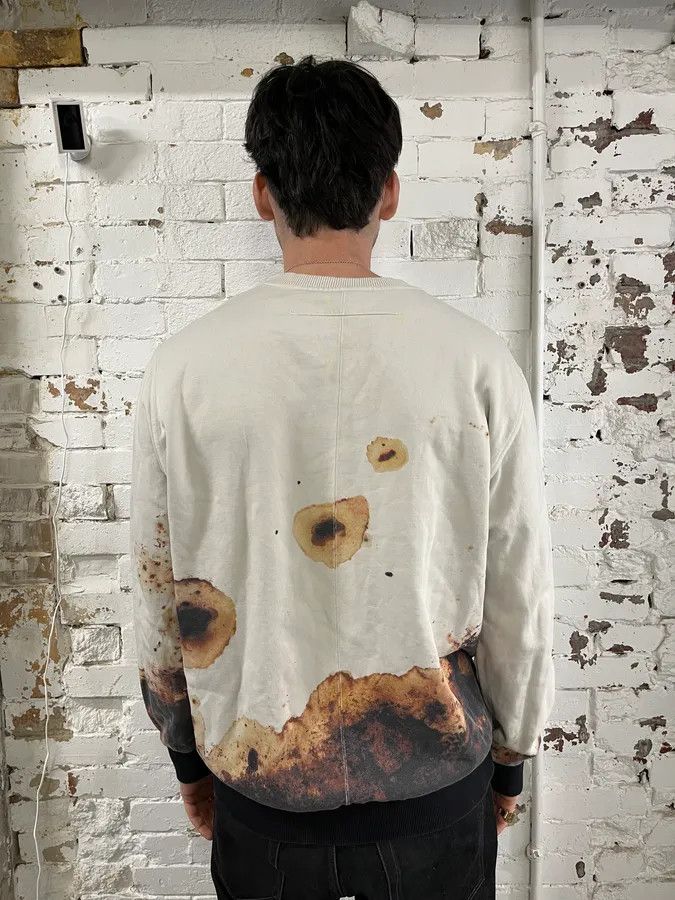 Givenchy AW2015 Givenchy Volcano Deconstructed Sweater by Riccardo Tisci Size US L / EU 52-54 / 3 - 3 Thumbnail