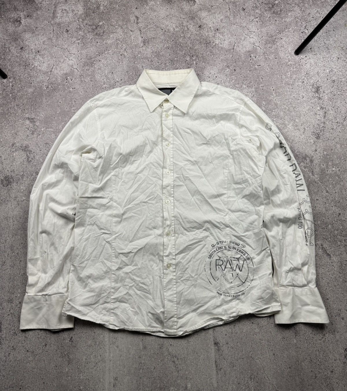 G-Star Avant Garde G star Junya Japanesse Big Logo Y2K Shirt rare Size US L / EU 52-54 / 3 - 1 Thumbnail