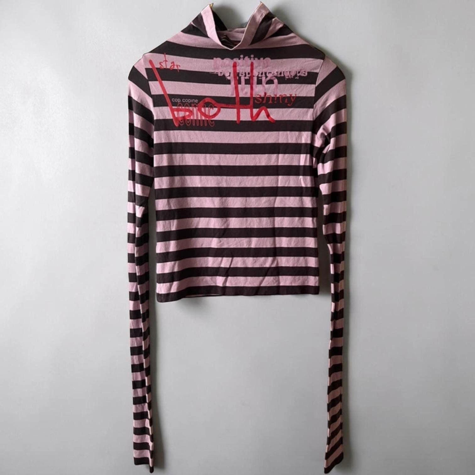 Cop Copine The Cop Copine Maxi Sleeves Striped Top Size ONE SIZE - 2 Thumbnail