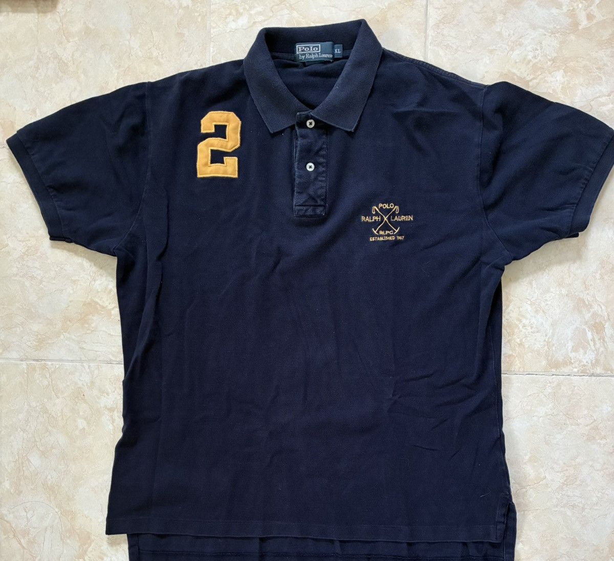 Polo Ralph Lauren Vintage 90s Embroidered Ralph Lauren Polo Sz XL Size US XL / EU 56 / 4 - 1 Thumbnail
