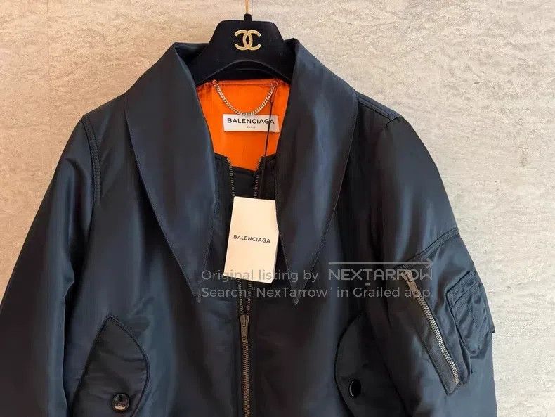 Balenciaga Balenciaga Cotton Jacket Size XXS / US 00 / IT 34 - 2 Thumbnail