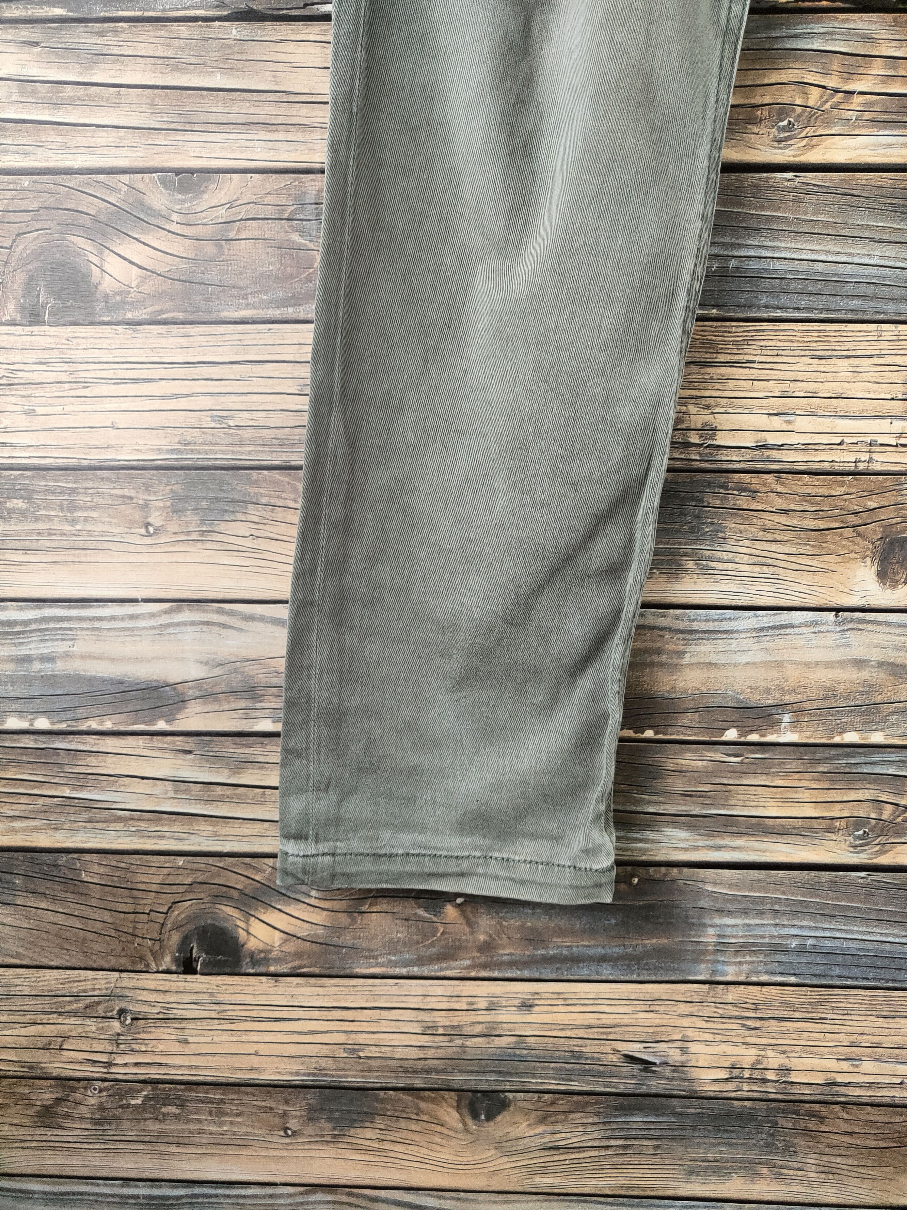 Japanese Brand DL Kriff Mayer Army Green Multipocket Casual Pants #46-214 Size US 32 / EU 48 - 4 Thumbnail