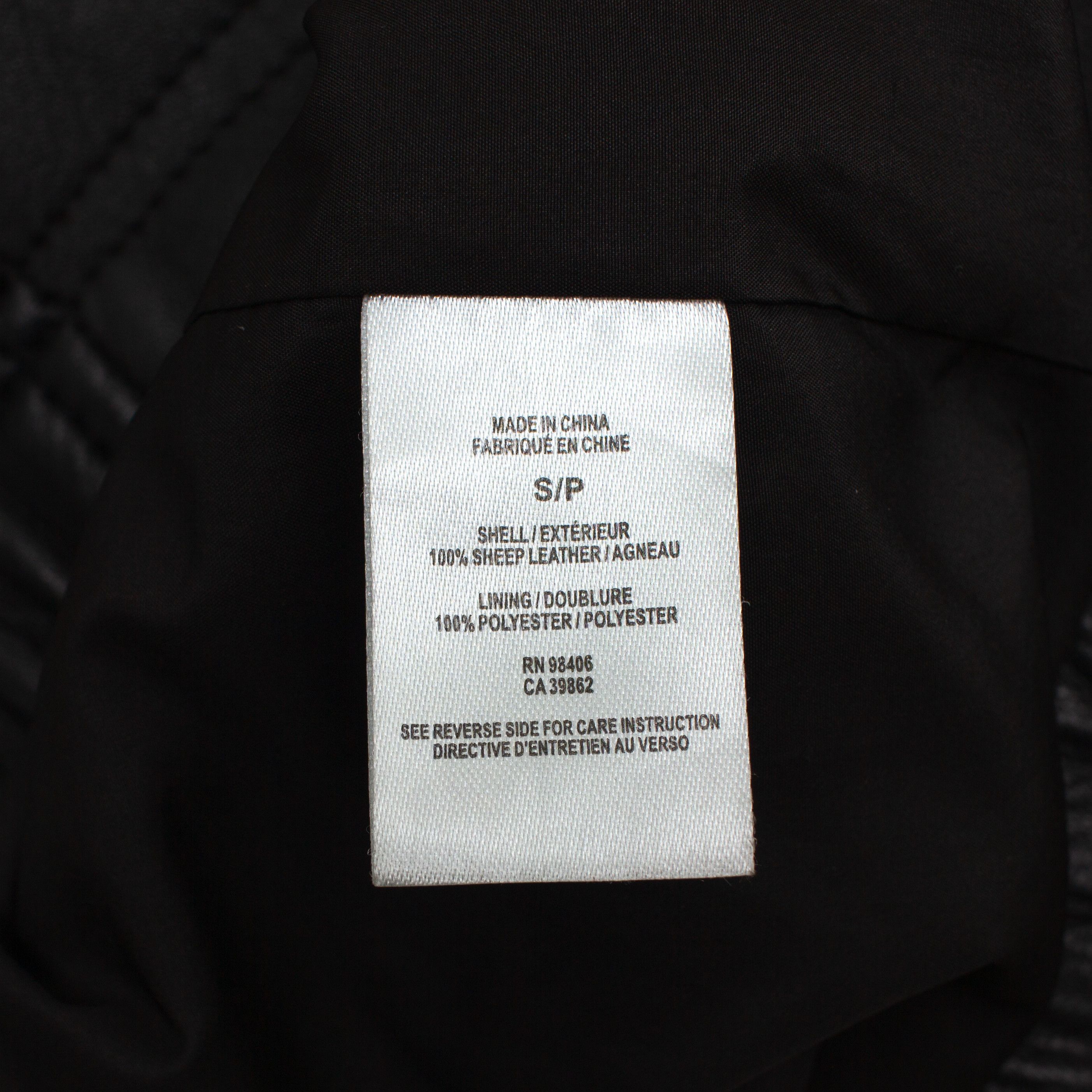 Theory 995$ Theory Morvek Sheep Leather Zip Jacket Black Size : S Size US S / EU 44-46 / 1 - 8 Thumbnail