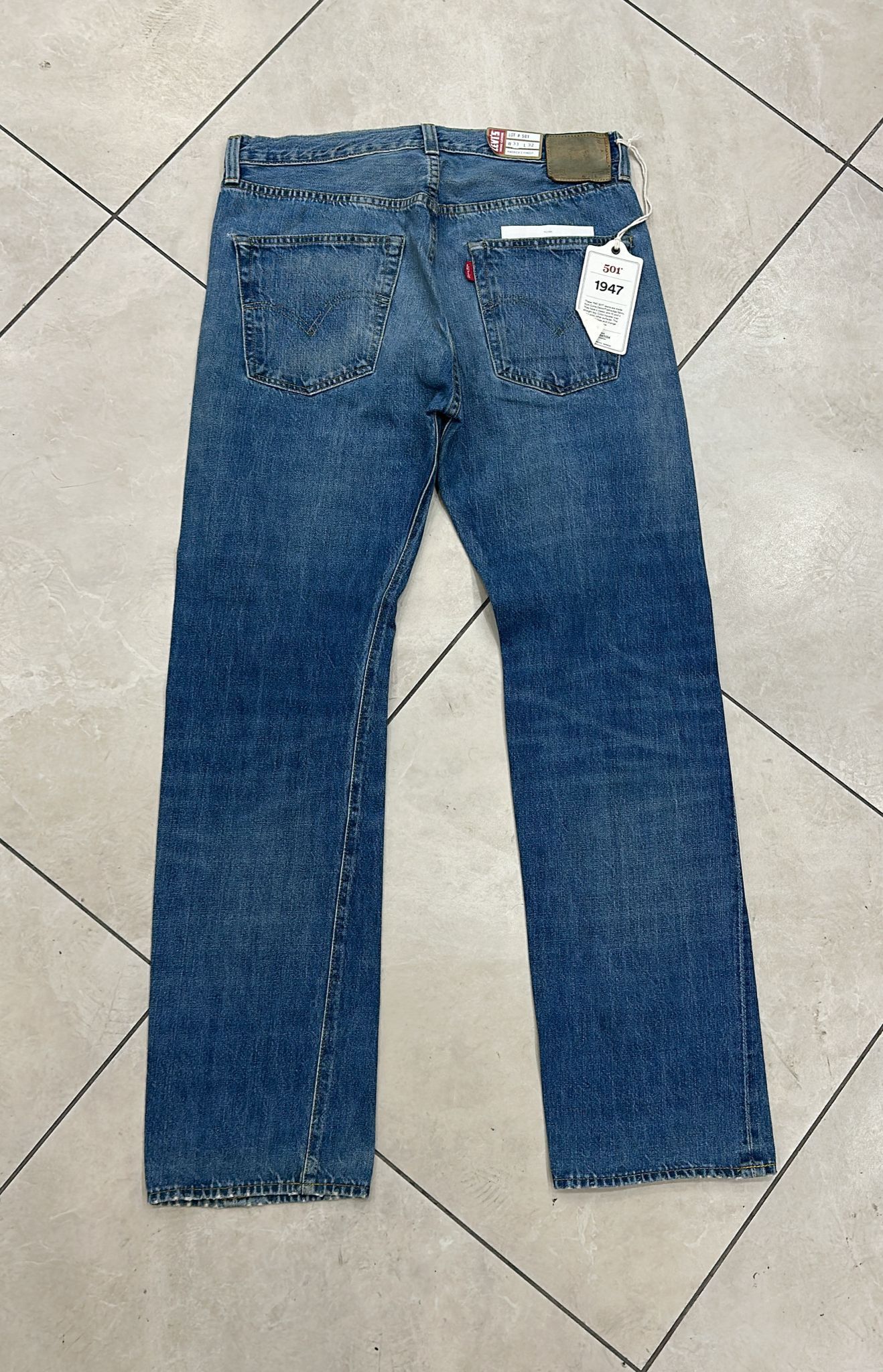 Levi's Vintage Clothing LVC Levi's Vintage Clothing 1947 501XX BigE Selvedge Jeans Size US 33 - 2 Thumbnail
