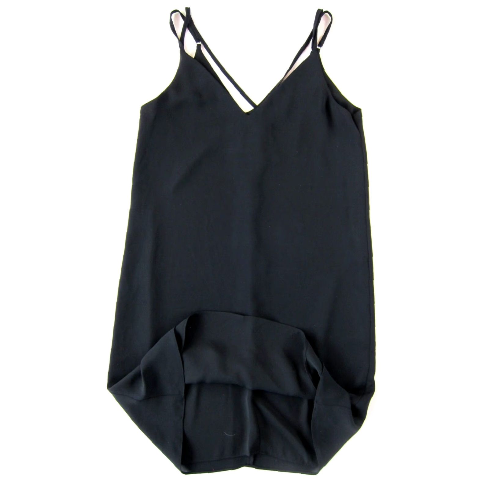 Topshop TOPSHOP NWT Crisscross Classic Black Tank Slip Dress Women Size 4 Small NWT Size S / US 4 / IT 40 - 6 Thumbnail