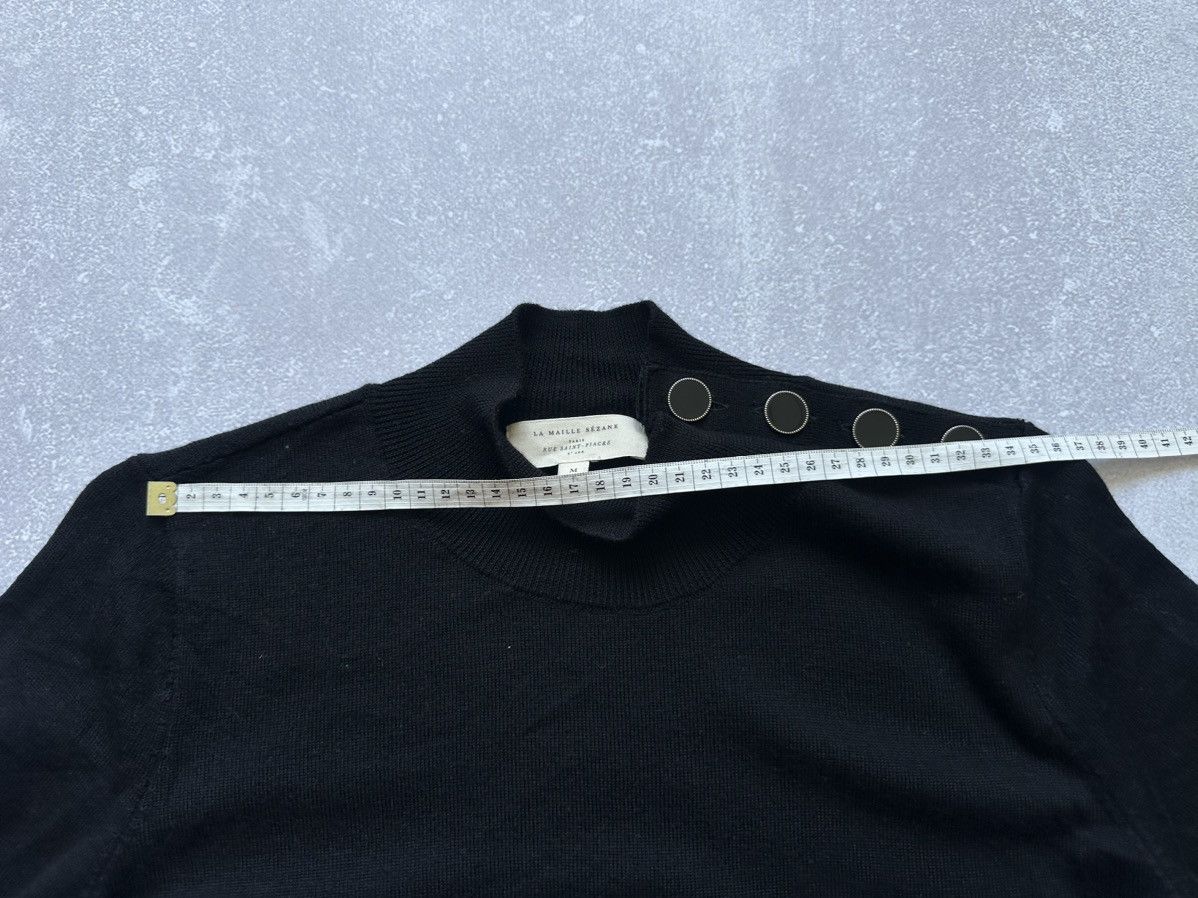 Sezane sweaters women La Maille Sezane Paris size M Black Italy Size M / US 6-8 / IT 42-44 - 12 Thumbnail