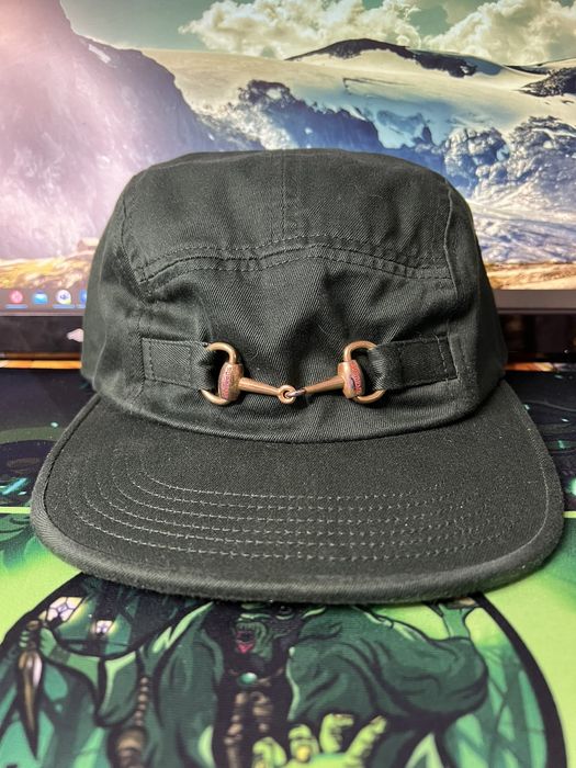 Supreme horsebit shop camp cap