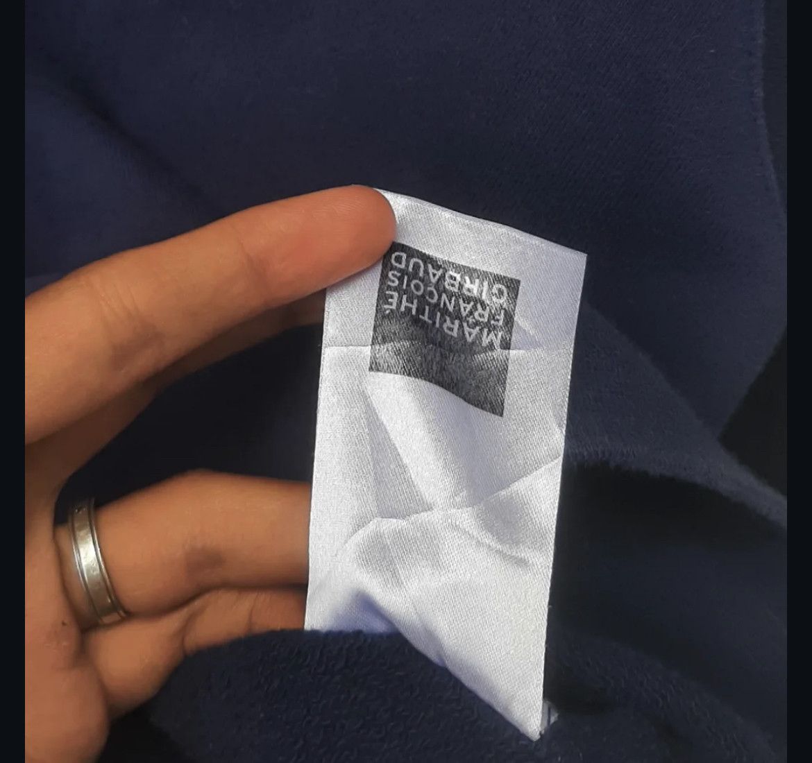 Marithe + Francois Girbaud 2000s Marithe + Francois Girbaud Paris Crewneck Size US S / EU 44-46 / 1 - 4 Thumbnail
