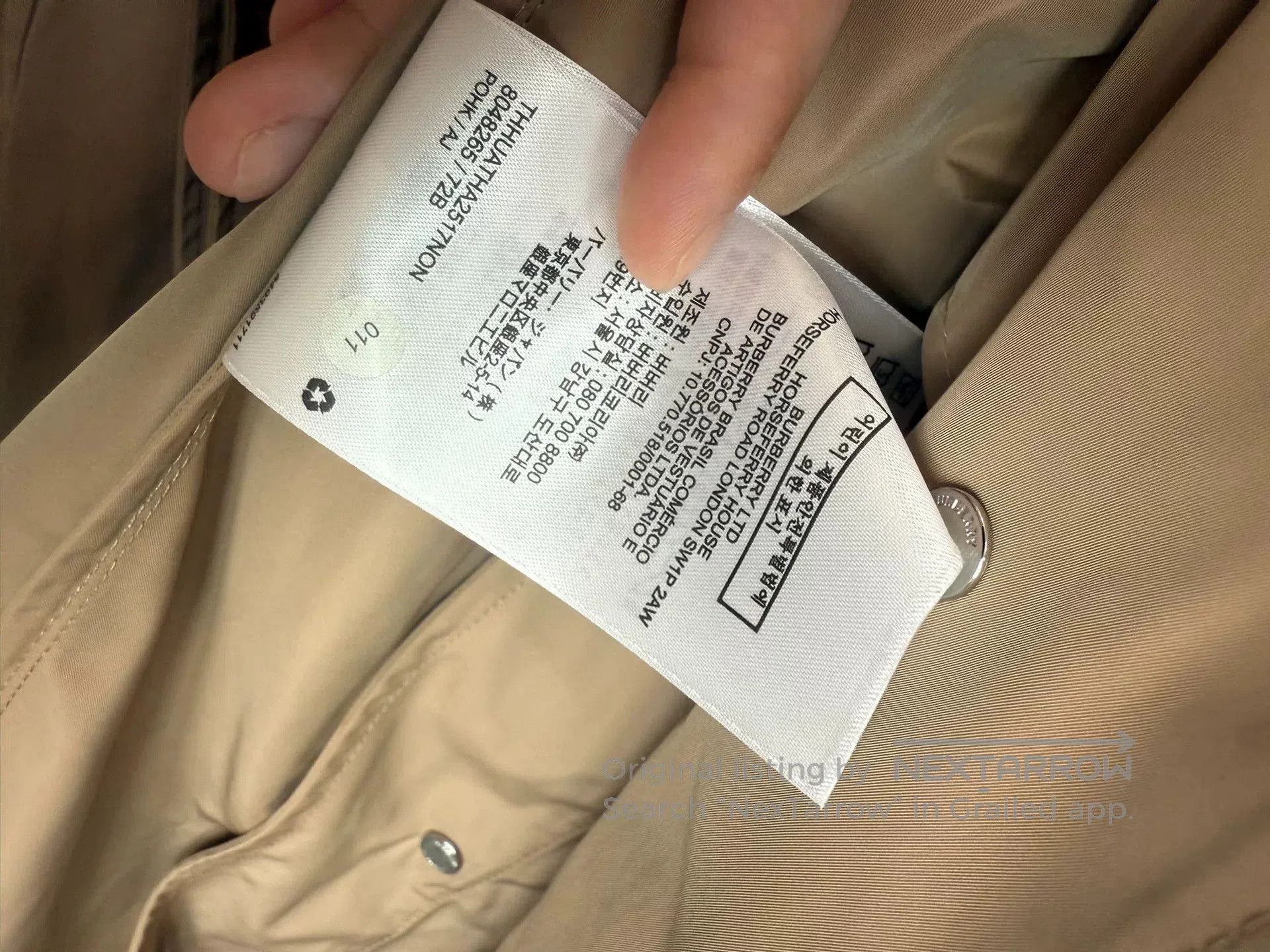 Burberry Burberry Detachable Hood Check Trench. Size S / US 4 / IT 40 - 5 Thumbnail