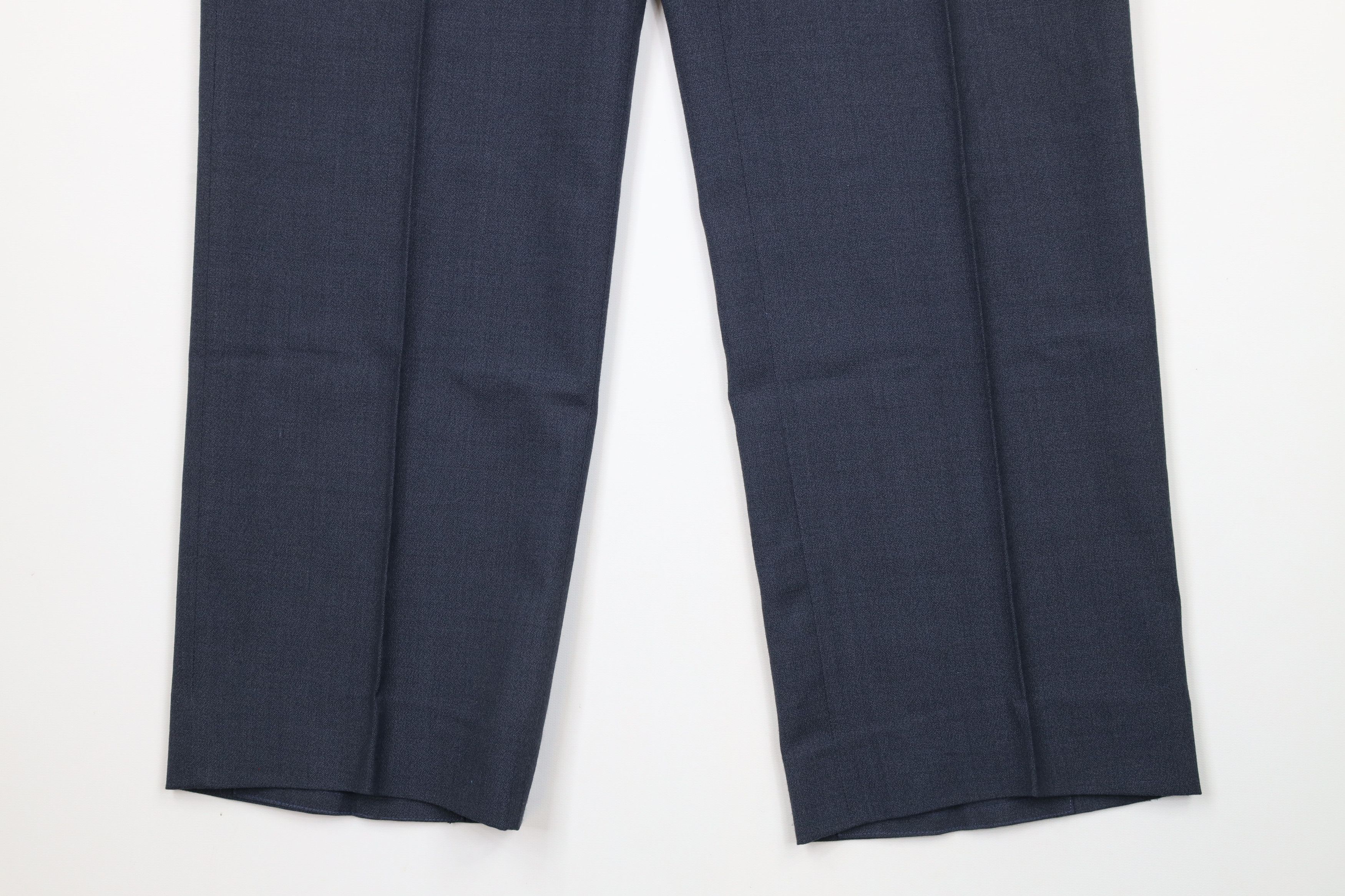 Vintage Vintage 30s 40s Button Fly Chinos Trousers Slacks Blue USA Size US 34 / EU 50 - 4 Thumbnail