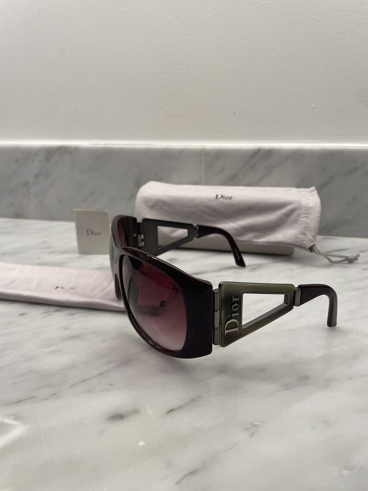 Other Dior escrime 2 sunglasses with logo arms mask shield Size ONE SIZE - 2 Thumbnail