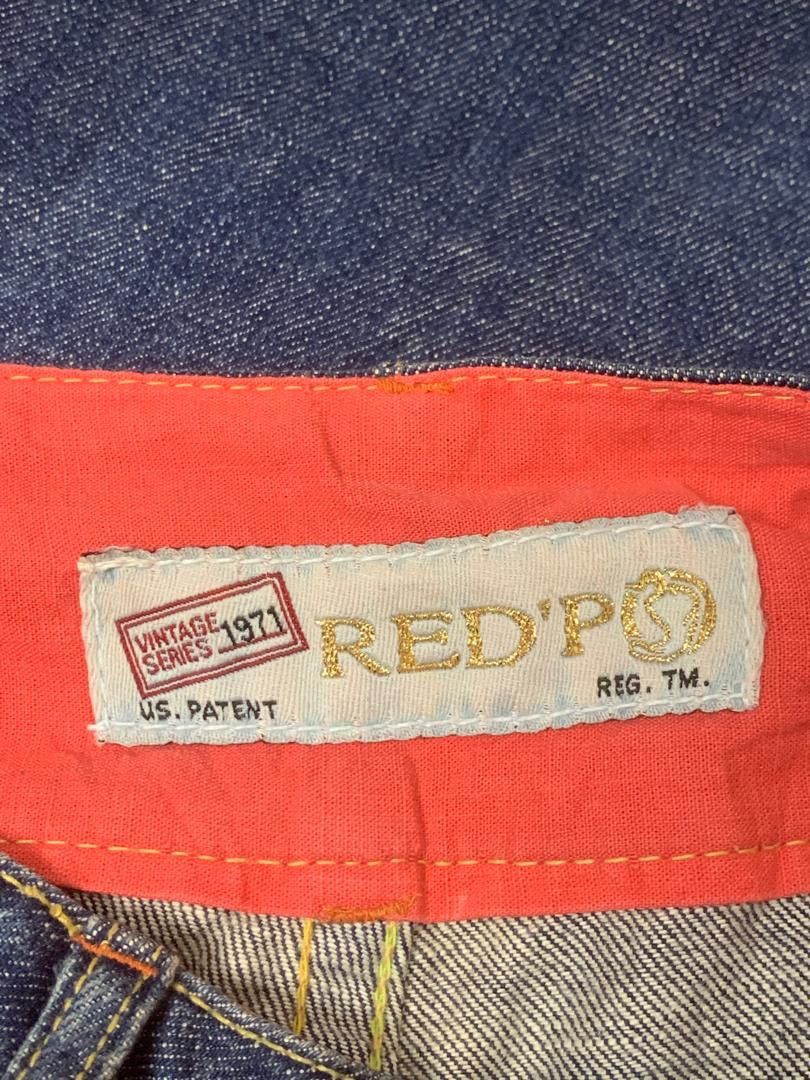 Red Pepper Distressed Denim