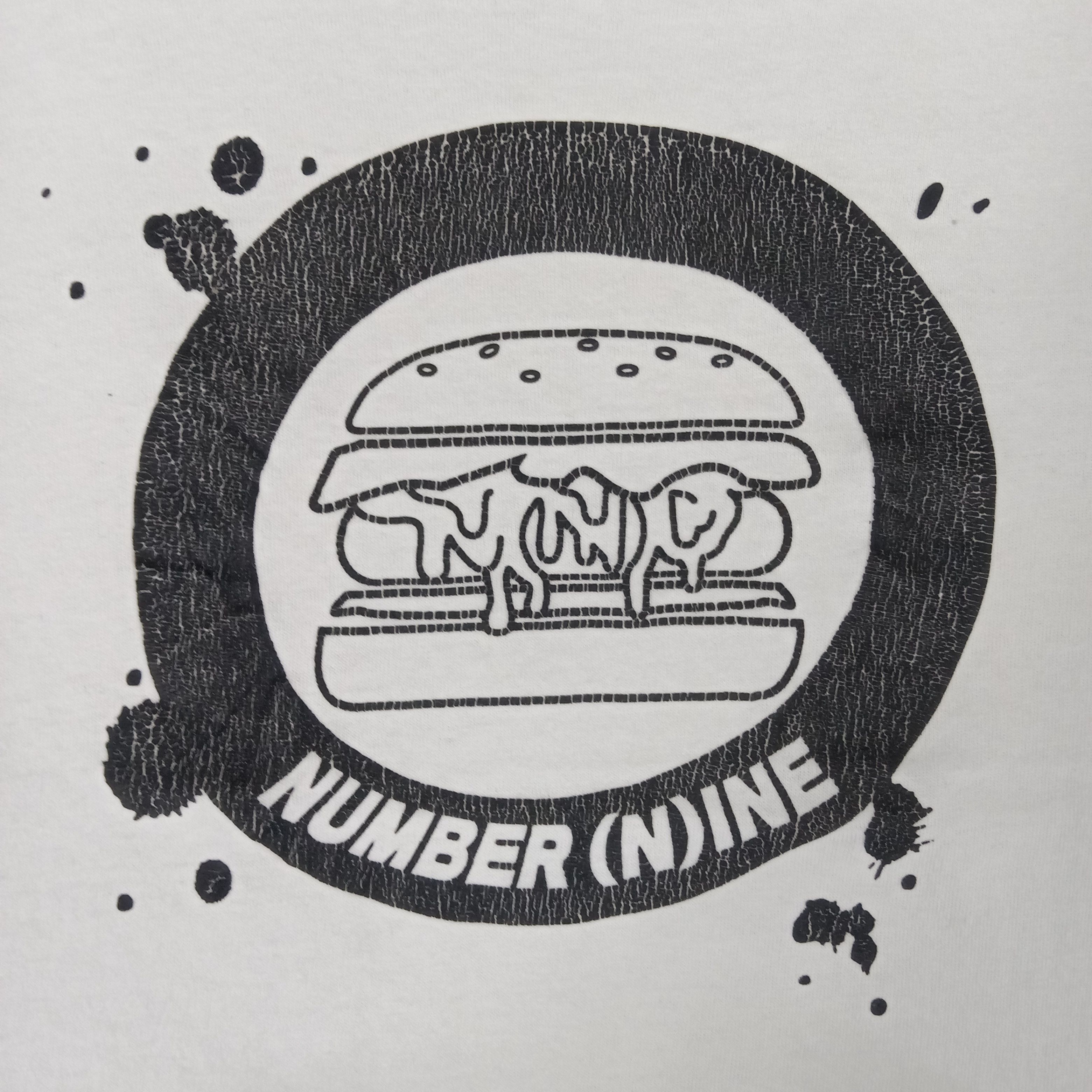 Japanese Brand × Number (N)ine × Vintage Number (N)ine Burger Art Japanese Brand Tshirt Size US L / EU 52-54 / 3 - 2 Thumbnail