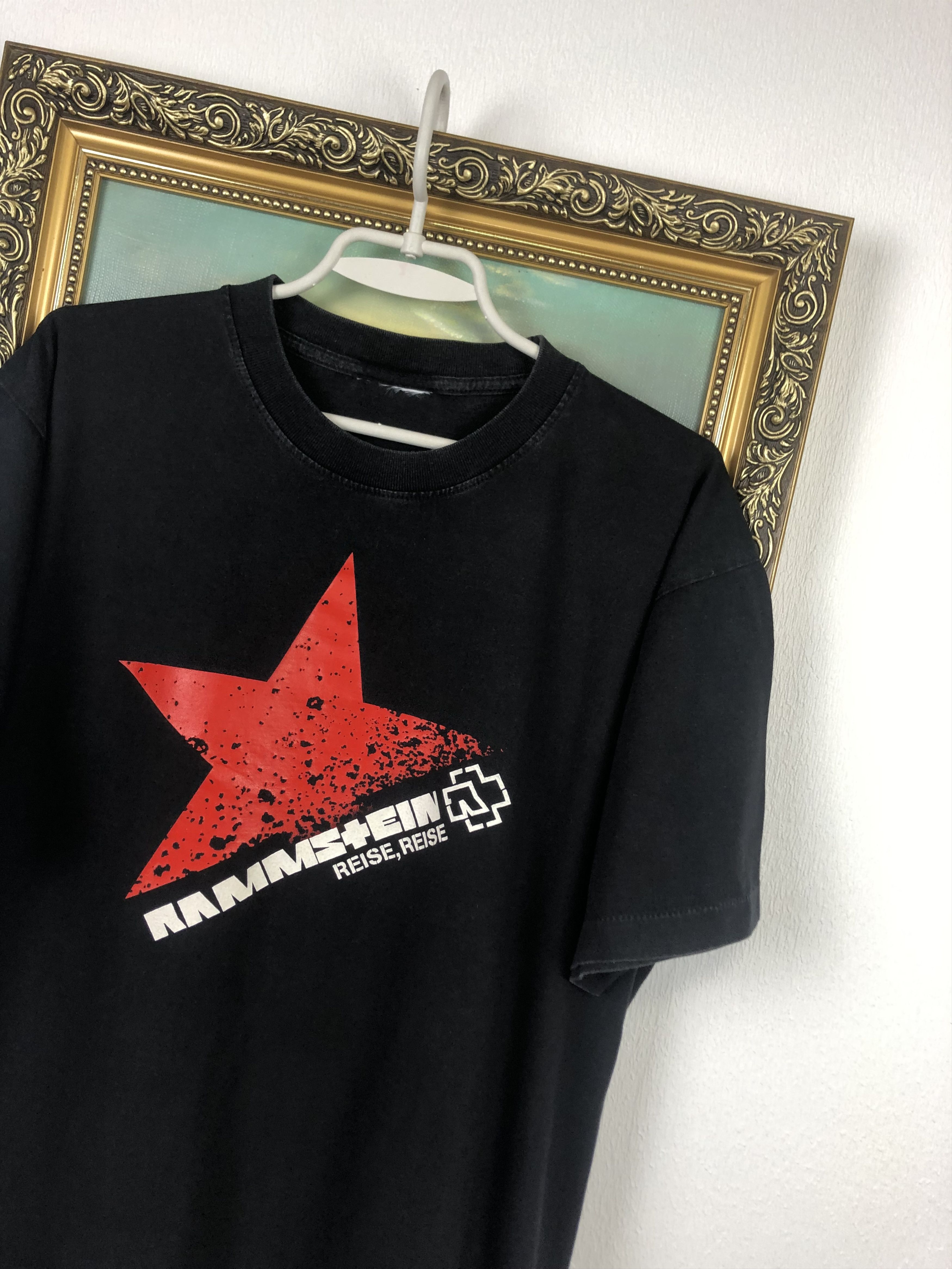 Band Tees Vintage Rammstein Reise Reise Band Tee Shirt Rare Size US M / EU 48-50 / 2 - 4 Thumbnail