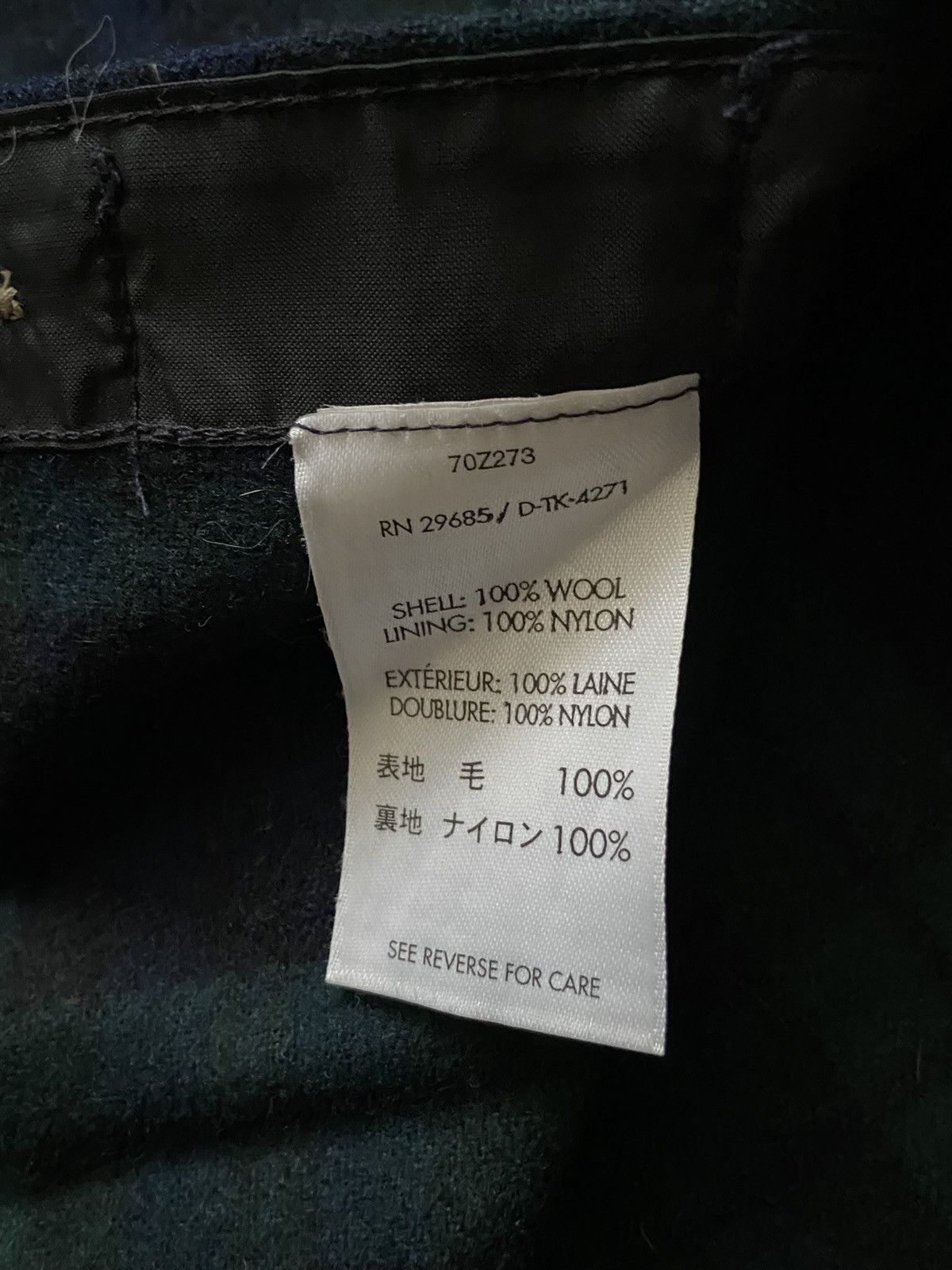 Pendleton Pendleton Vintage 90’s Black Watch Tartan Lodge Flannel Size US M / EU 48-50 / 2 - 6 Thumbnail