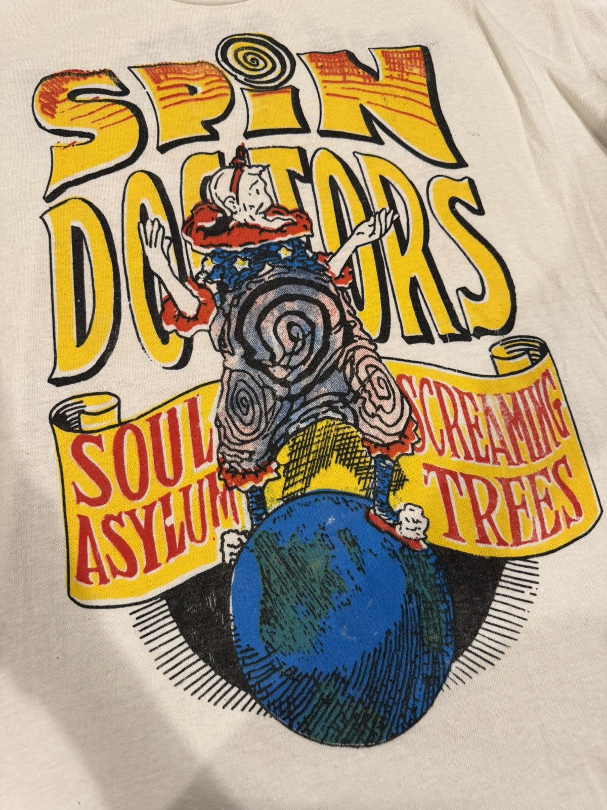 Band Tees Spin Doctors xScreaming Tree xSoul Asylum Live Concert 1993’ Size US XL / EU 56 / 4 - 2 Thumbnail