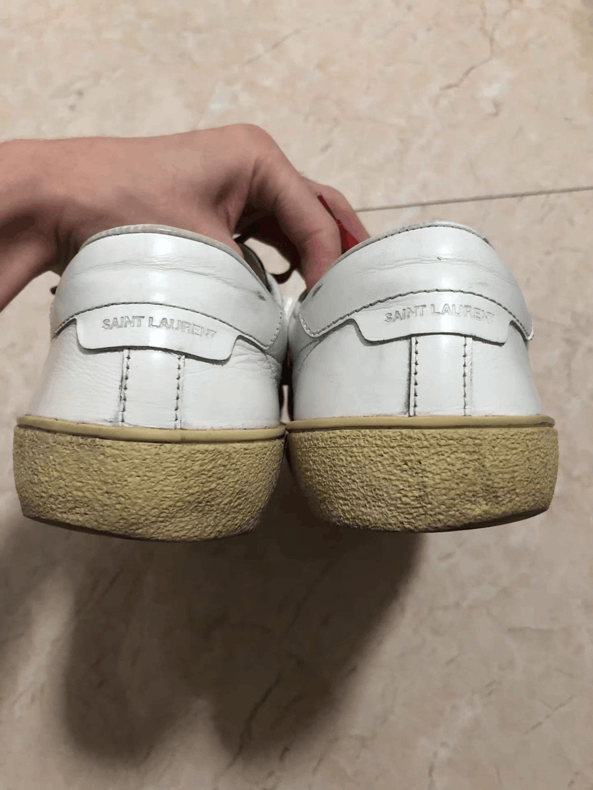 Saint Laurent Paris Sz 42 Saint Laurent Paris by Hedi 16SS Rainbow Lace Sneaker Size US 9 / EU 42 - 5 Thumbnail