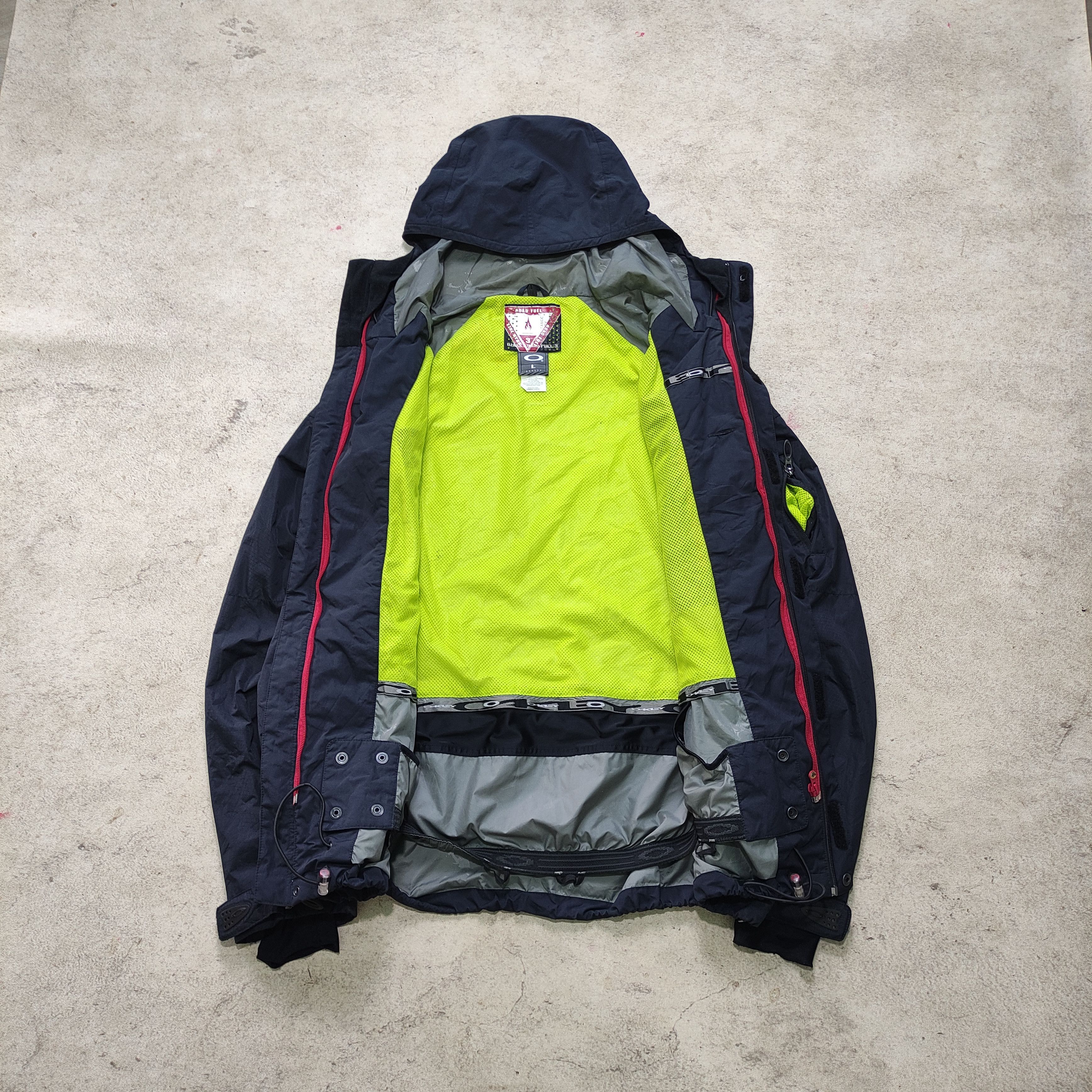 Oakley Oakley Road Fuel Jacket Technical 2000s Size US L / EU 52-54 / 3 - 2 Thumbnail