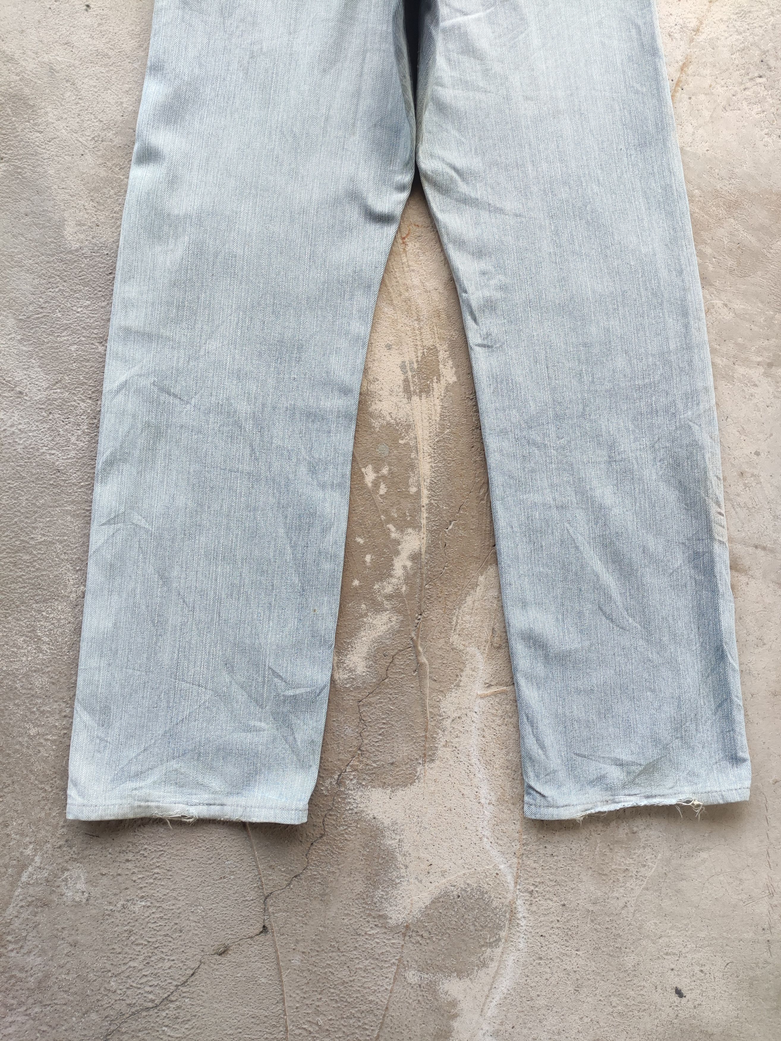 Edwin Vintage Edwin 505 Japan Baggy Jean Distressed Faded Denim Size US 33 - 11 Thumbnail