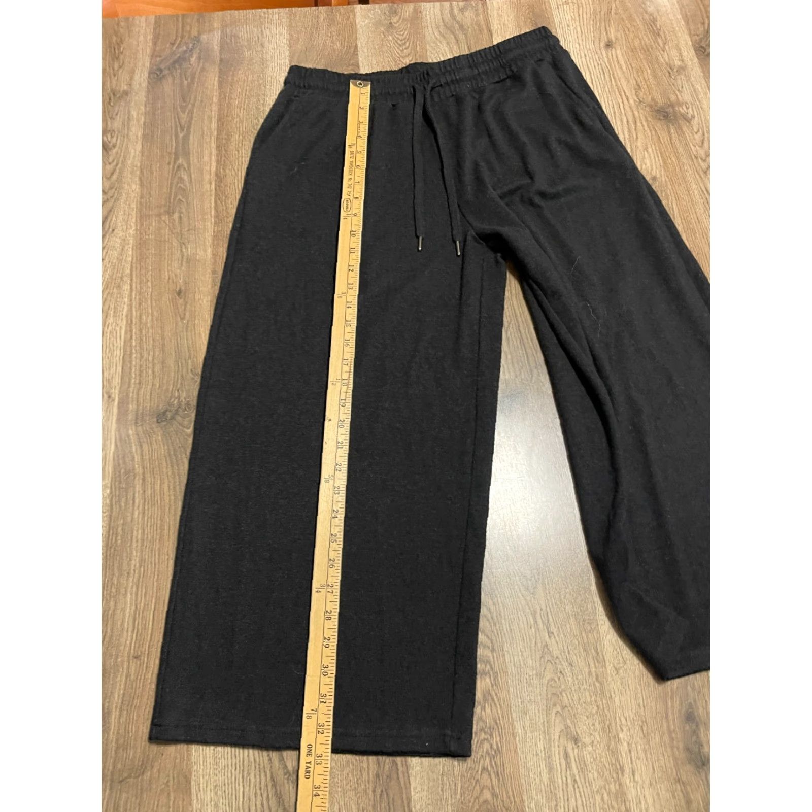 Vintage **Time And Tru Women's Black Sweatpants Size Large Drawstring** Time And Tru Women's Black Sweatpants Size Large Drawstring Size 36" / US 14 / IT 50 - 7 Thumbnail