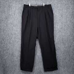 NEW APT 9 MENS MODERN FIT STRAIGHT LEG STRETCH BLACK PANTS 33X30 33X32