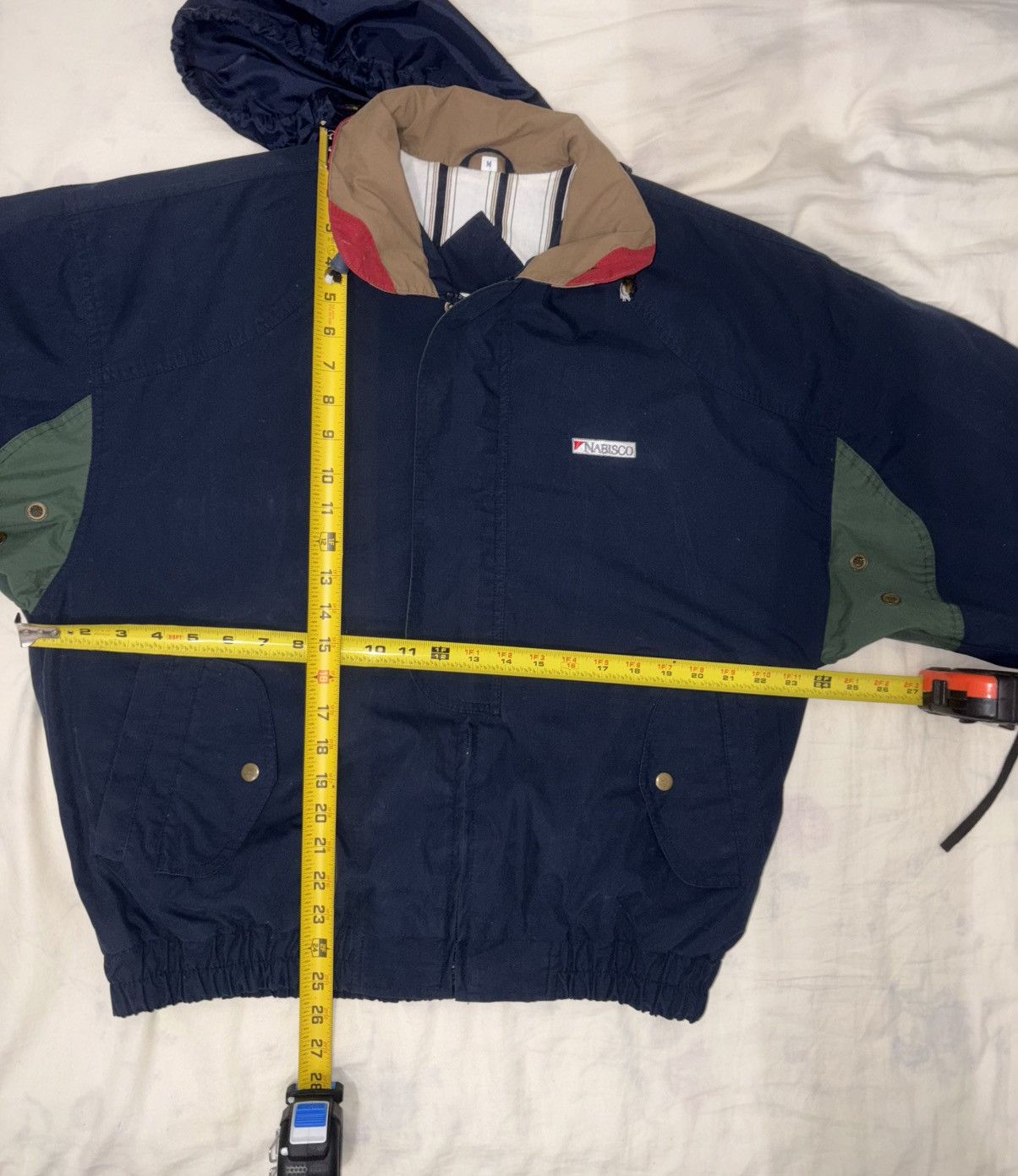 Other Classic Nabisco Navy Blue Hooded Jacket Men’s Medium Size US M / EU 48-50 / 2 - 8 Thumbnail