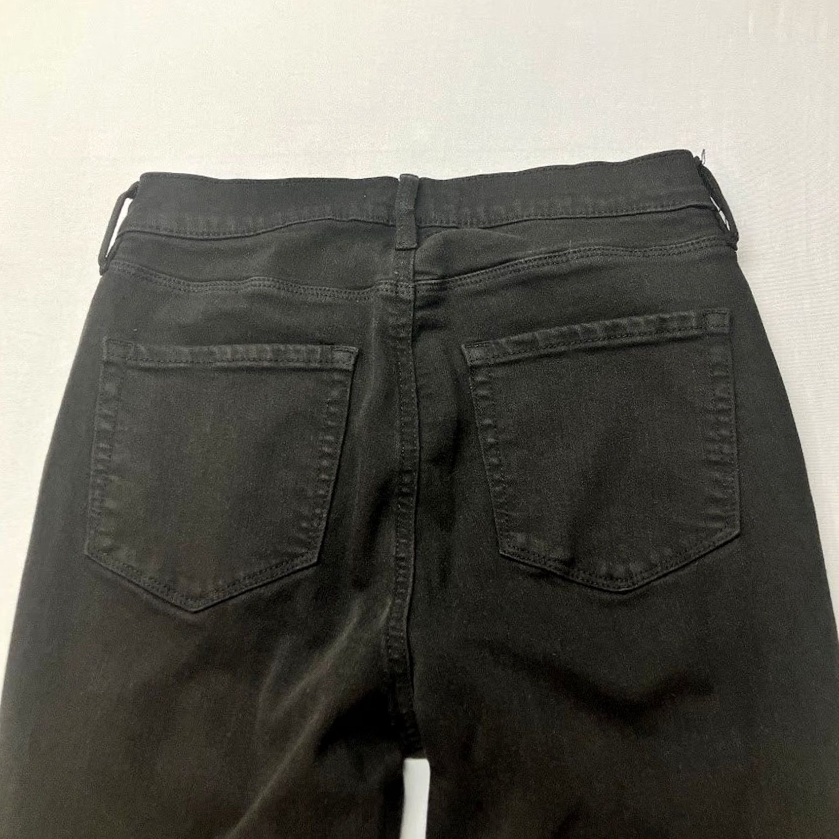 Pacsun Pacsun Mid Rise Jegging Black Distressed Ripped Skinny Jeans Size 26L (26x30) Size 26" / US 2 / IT 38 - 7 Thumbnail