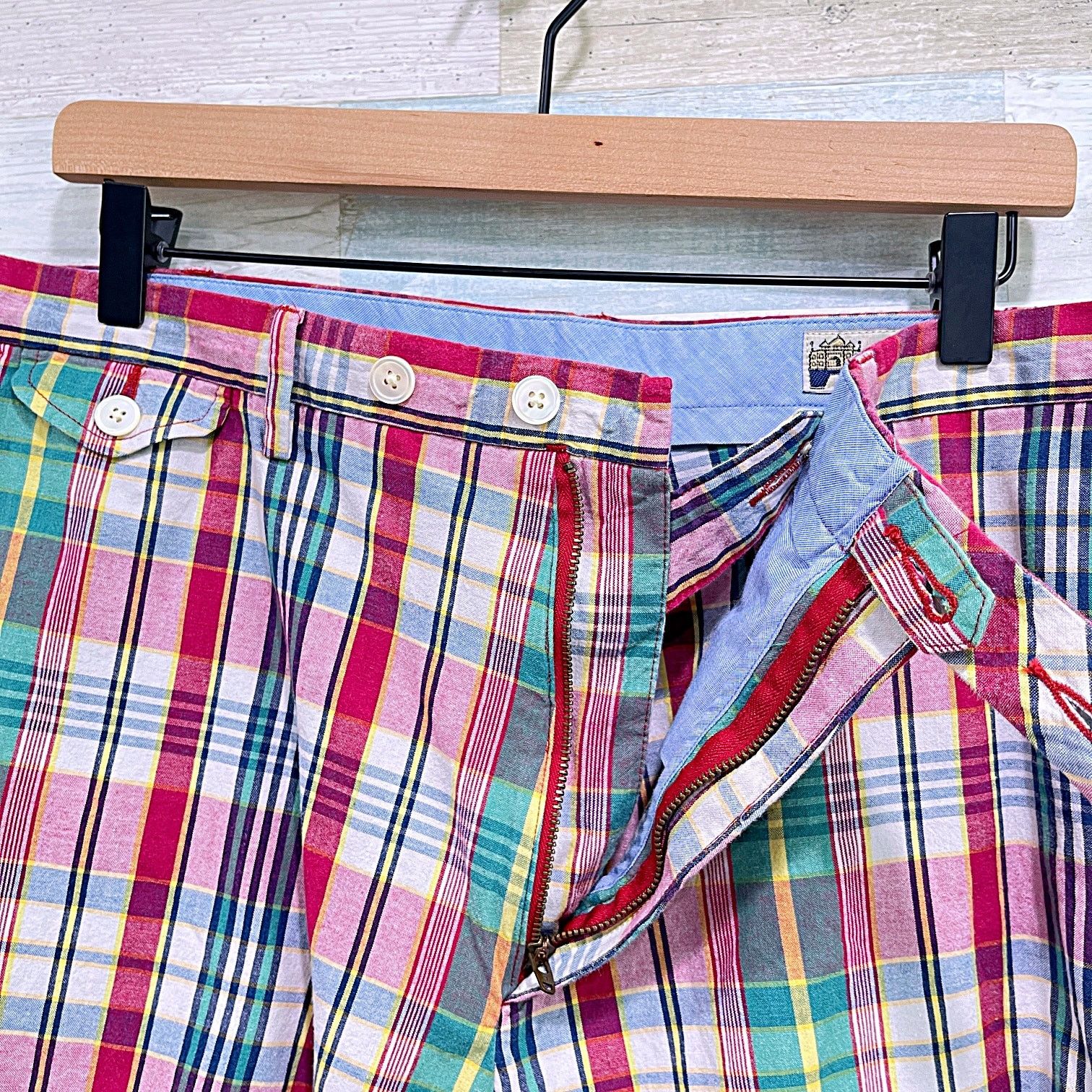 Polo Ralph Lauren POLO Ralph Lauren Authentic India Madras Plaid Shorts 38 Size US 38 / EU 54 - 2 Thumbnail