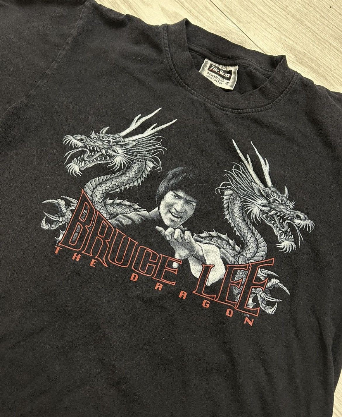 Vintage Vintage Bruce Lee The Dragon Promo Tees hype movie t-shirt Size US S / EU 44-46 / 1 - 3 Thumbnail