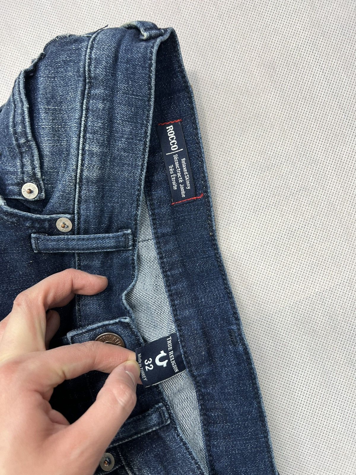 True Religion Pants True Religion Rocco Relaxed Skinny Size US 32 / EU 48 - 5 Thumbnail