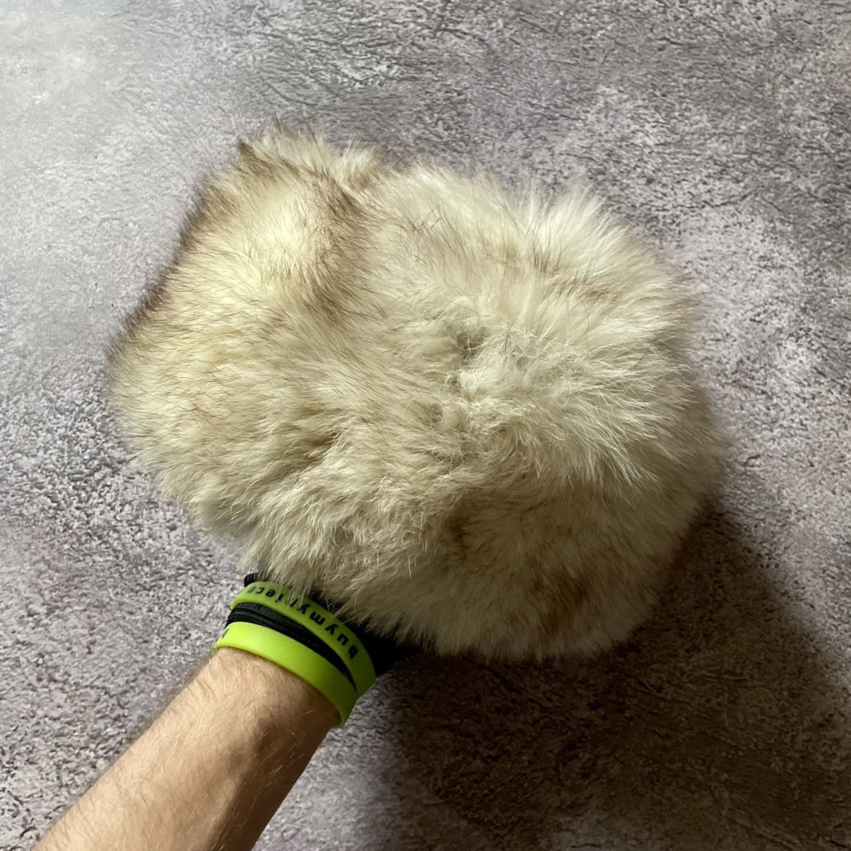 Vintage Vintage 90s Mohair Beanie Fuzzy Knit Hat Streetwear Slim OS Size ONE SIZE - 2 Thumbnail