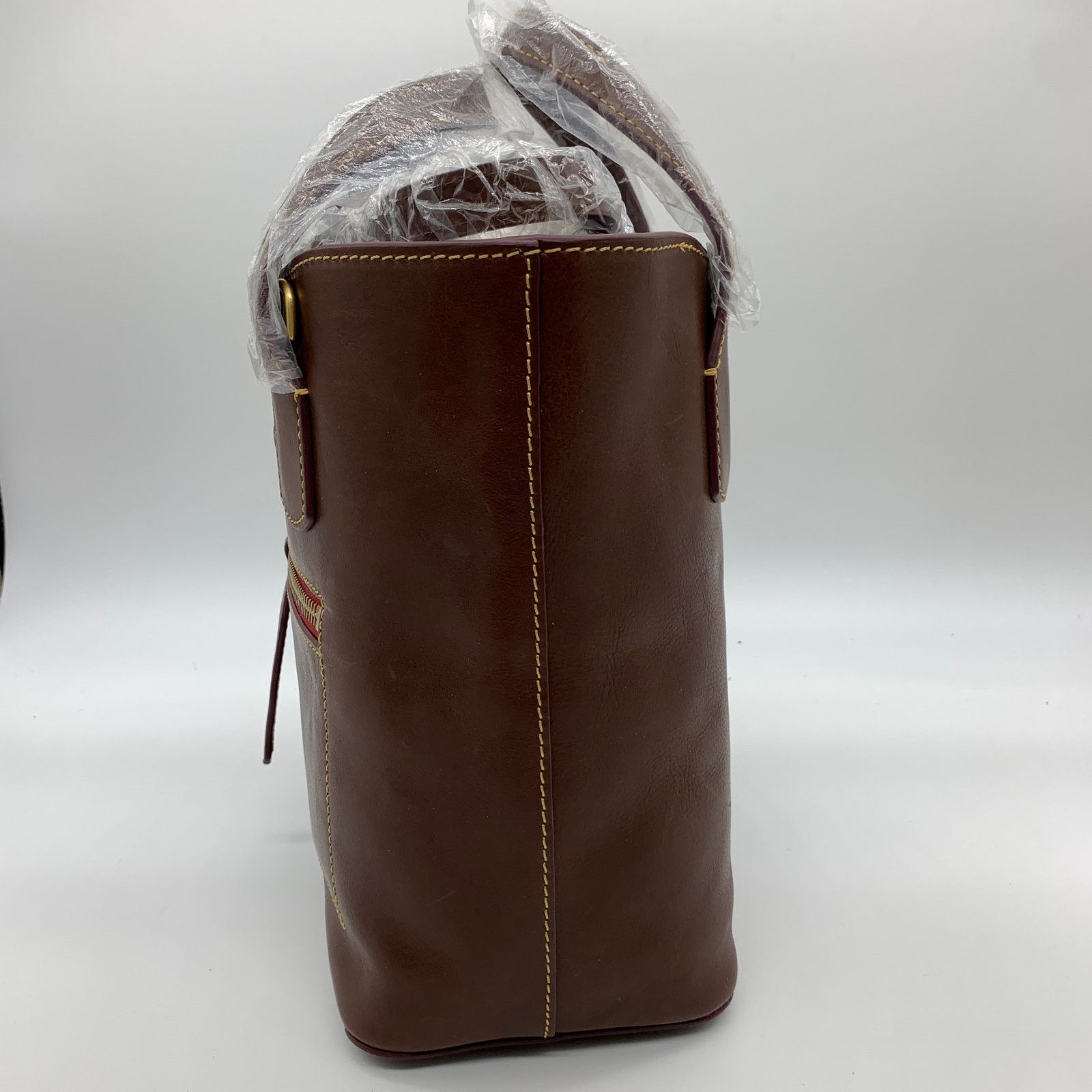 Dooney & Bourke Dooney & Bourke Leather Purse Brinley Chestnut Handbags Size ONE SIZE - 11 Thumbnail
