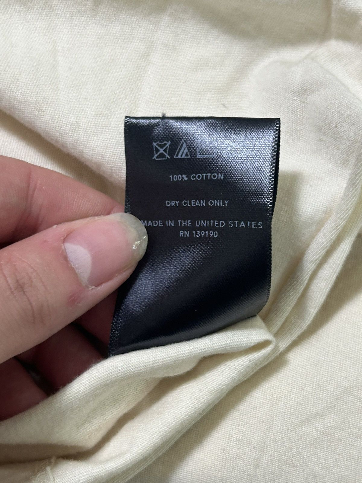 Fear of God Oversized Open arm hole Inside out tank Size US XL / EU 56 / 4 - 7 Thumbnail