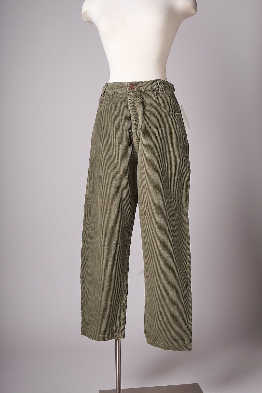 1990s Green Corduroy Deadstock Gotcha Pants