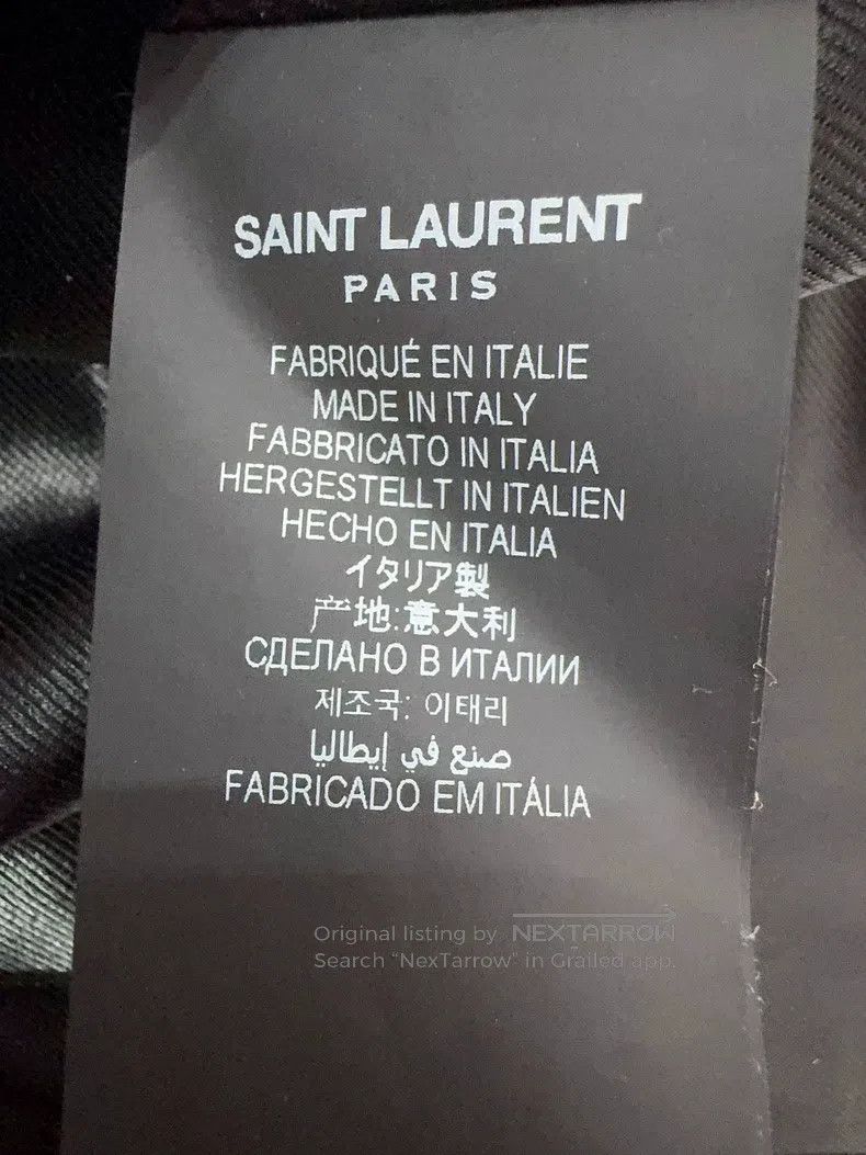 Saint Laurent Paris Saint Laurent Paris Suede Jacket Size S / US 4 / IT 40 - 4 Thumbnail