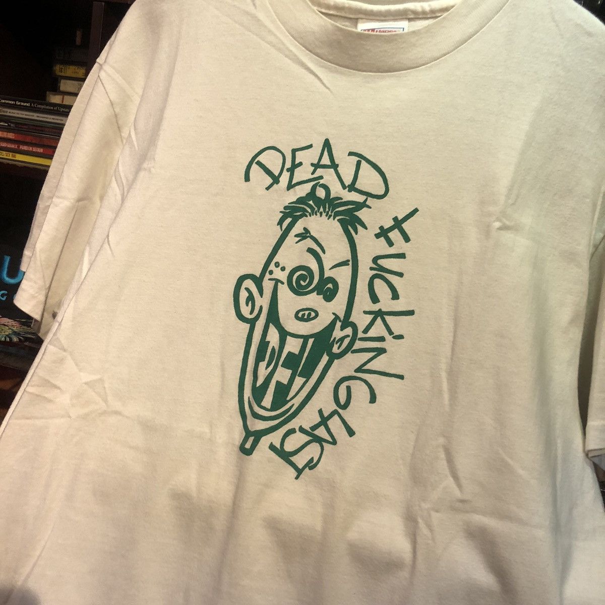 Band Tees × Hanes × Vintage Vintage Dead Fucking Last DFL Epitaph Band Tee Size US L / EU 52-54 / 3 - 2 Thumbnail
