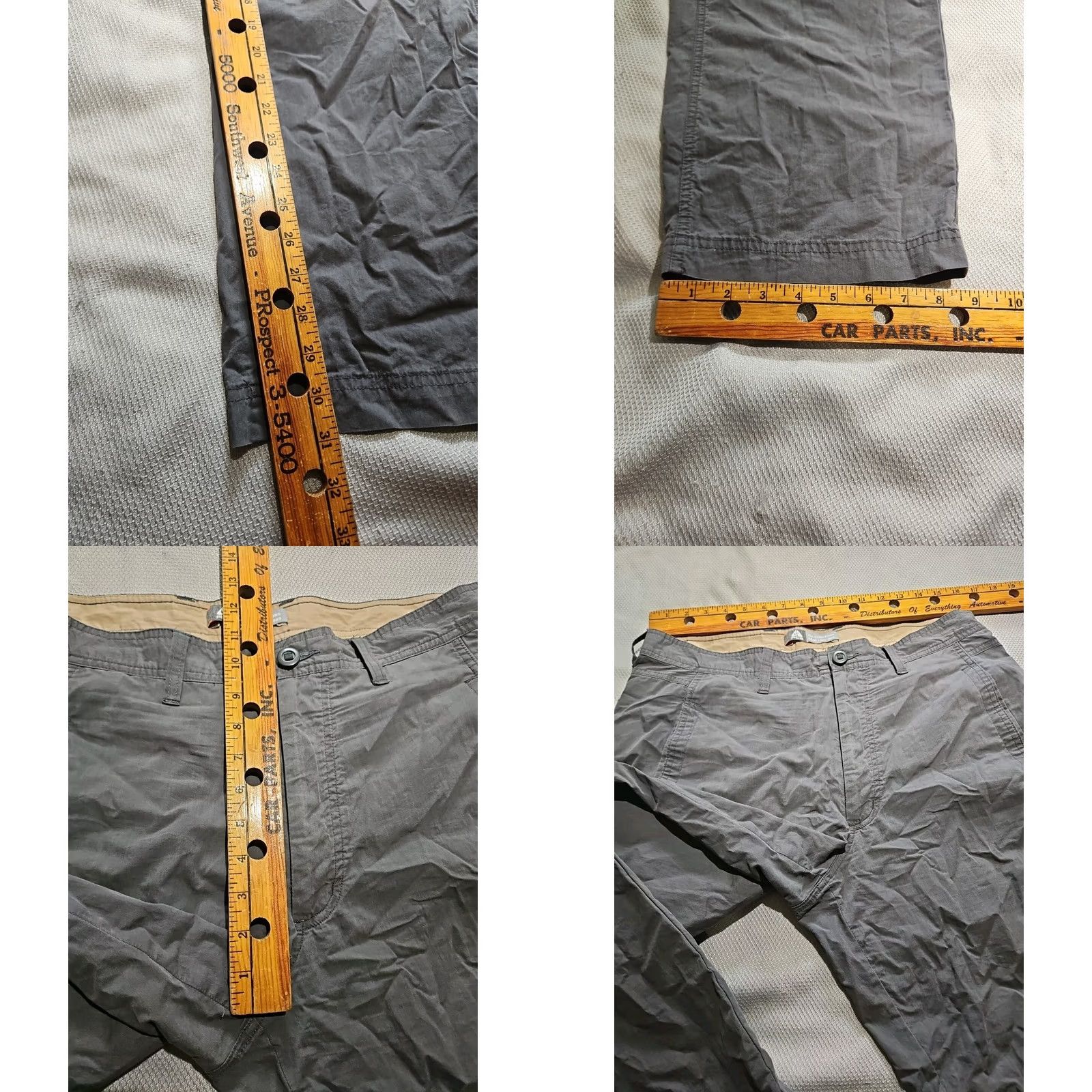 Nike ACG VINTAGE Nike ACG Pants Mens 34 Gray Wide-Leg Cargo Utility Hiking Shirt? Size US 34 / EU 50 - 8 Thumbnail