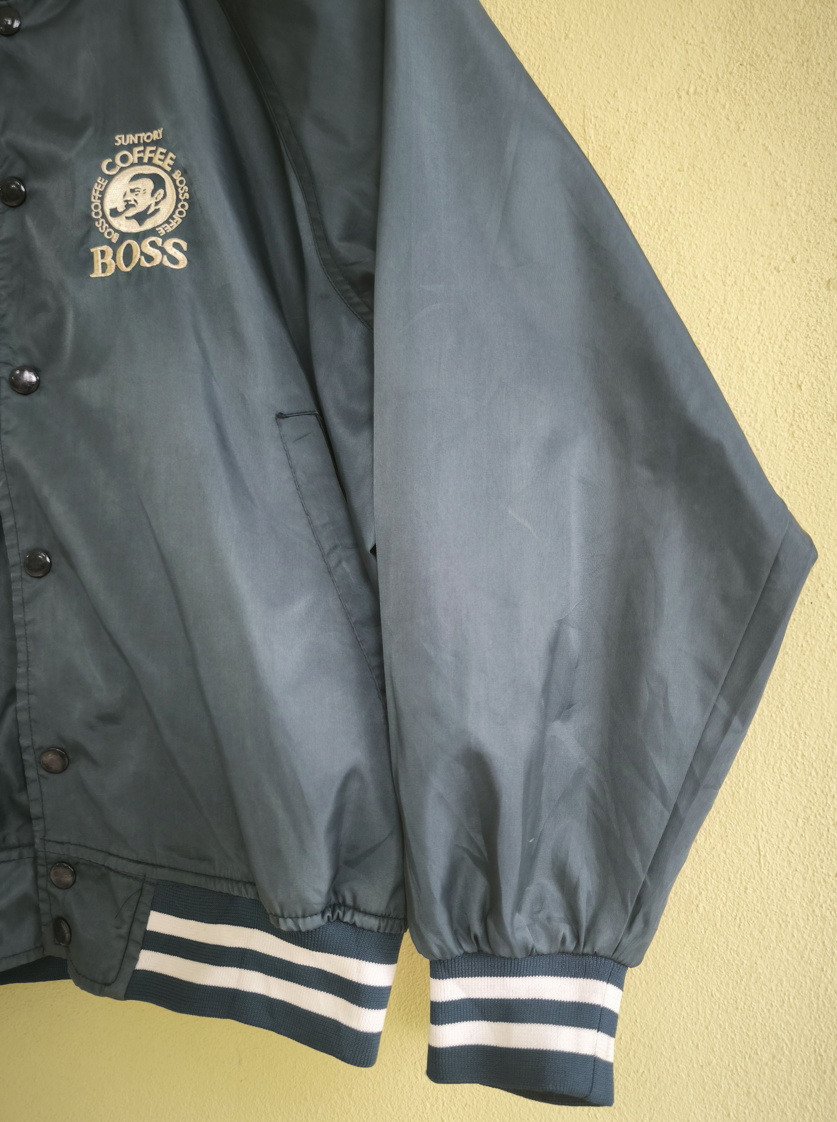 Japanese Brand SUNTORY BOSS COFFEE nylon bomber jacket Size US L / EU 52-54 / 3 - 3 Thumbnail