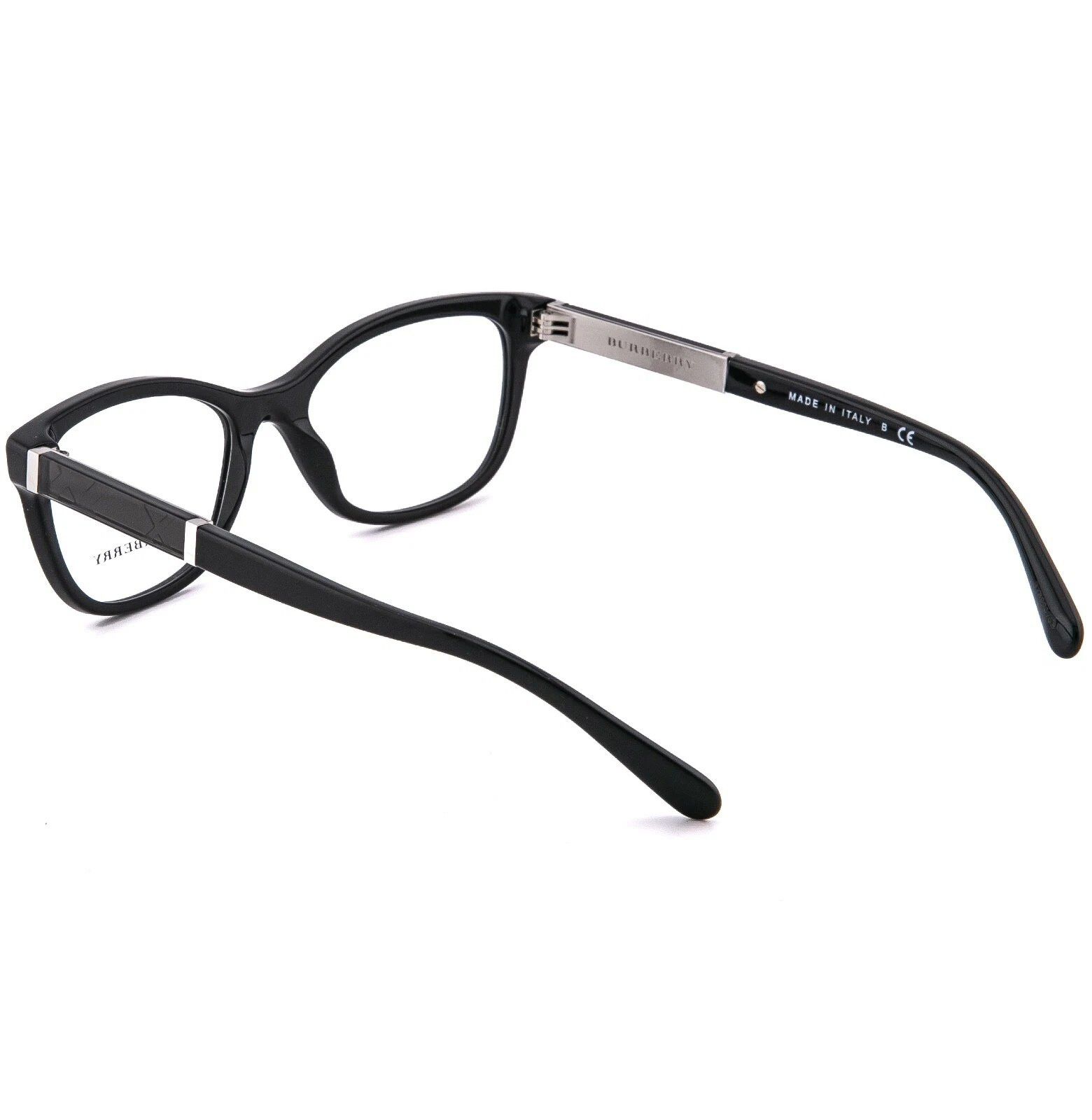Burberry BURBERRY 2232 BE2232 Black Eyeglasses Optical Classic Frame Size ONE SIZE - 3 Thumbnail