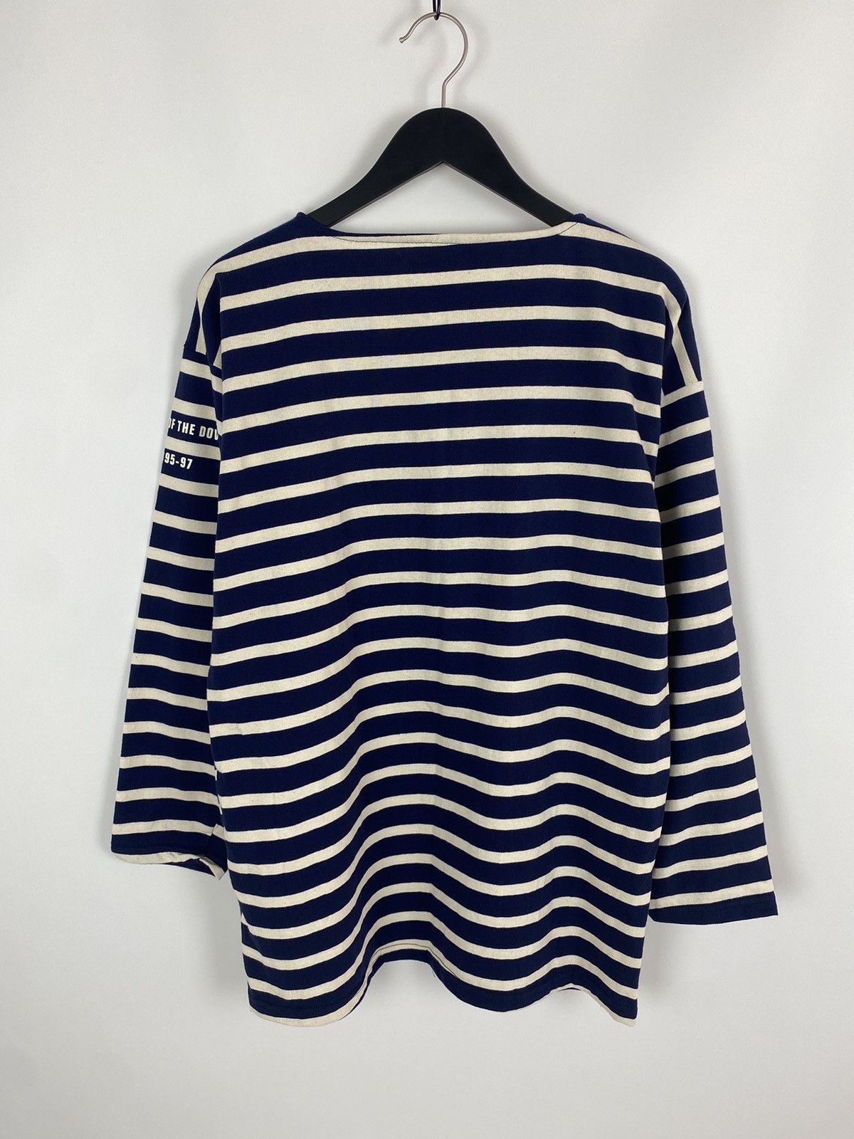 Vintage 1997 Vintage The Wings Of The Dove Movie? Crew Striped Shirt Size US L / EU 52-54 / 3 - 6 Thumbnail