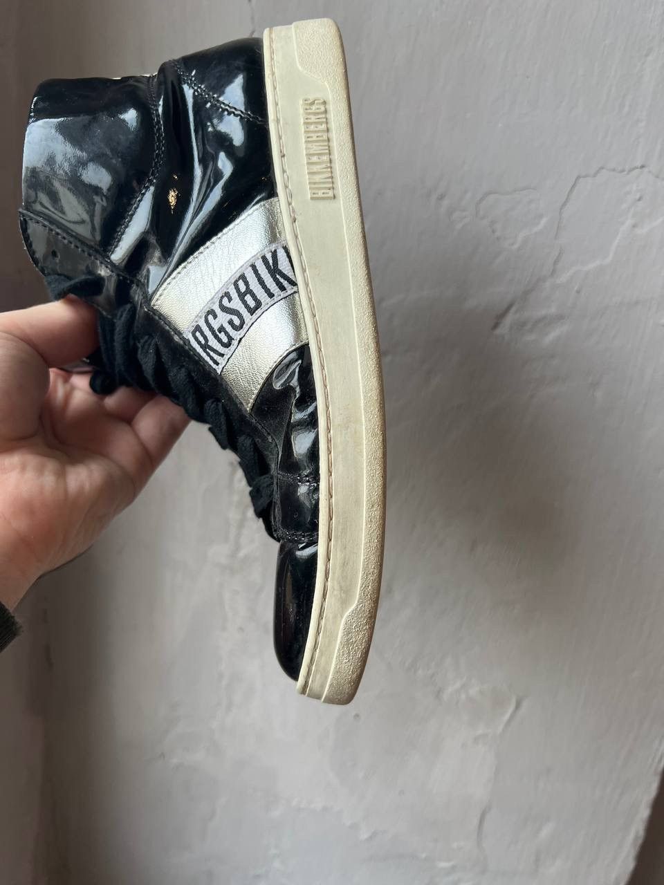 Dirk Bikkembergs DIRK BIKKEMBERGS RARE PATERN LEATHER BLACK TRAINER BOOTS 37 Size US 7 / IT 37 - 11 Thumbnail
