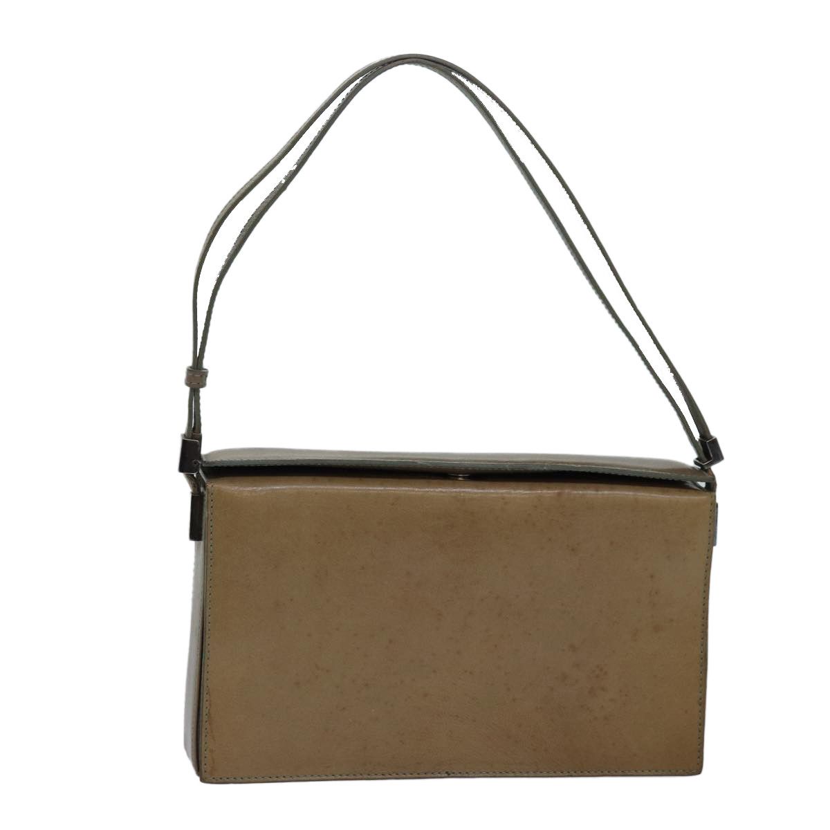 Gucci Brown Leather Handbag (Pre-Owned) Size ONE SIZE - 1 Thumbnail