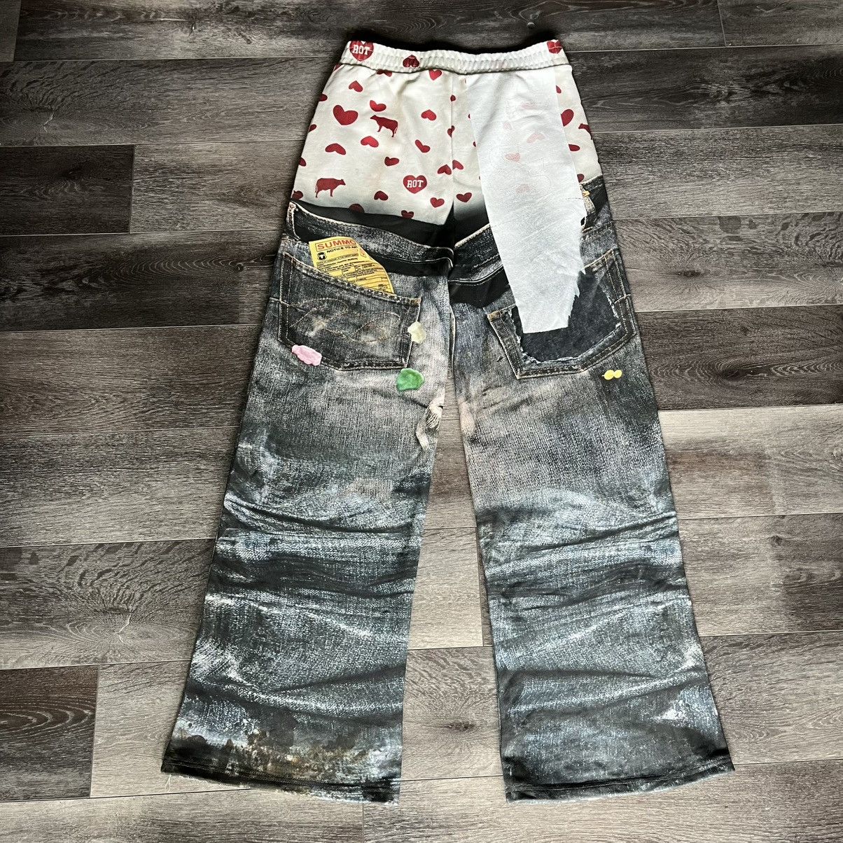 Other New Rotborough Bad Day Trompe L’oeil Sweatpants Size M Baggy Size US 32 / EU 48 - 2 Thumbnail