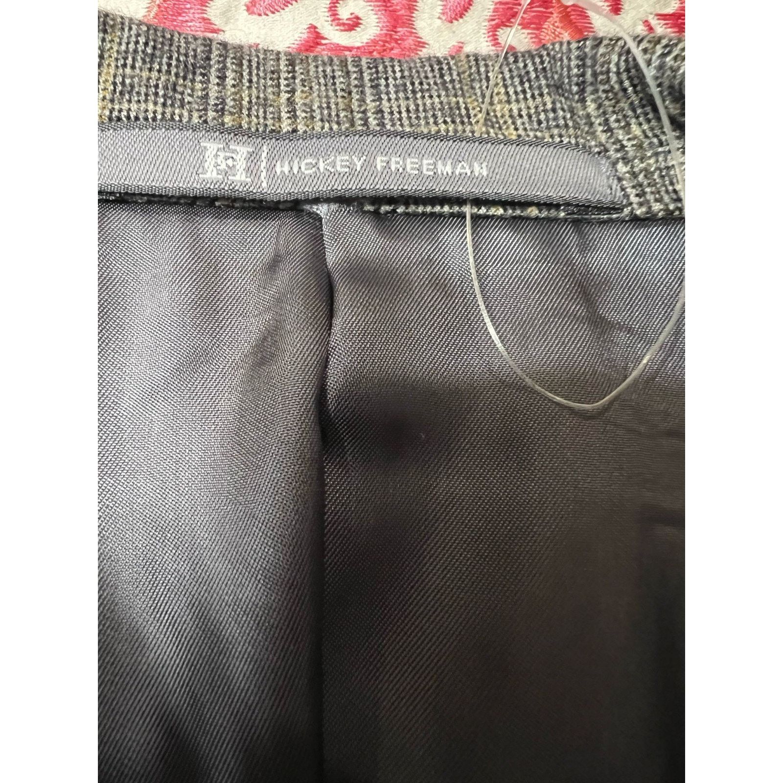 Hickey Freeman Vintage Hickey-Freeman 100% Wool Blazer 42R Size 42R - 7 Thumbnail