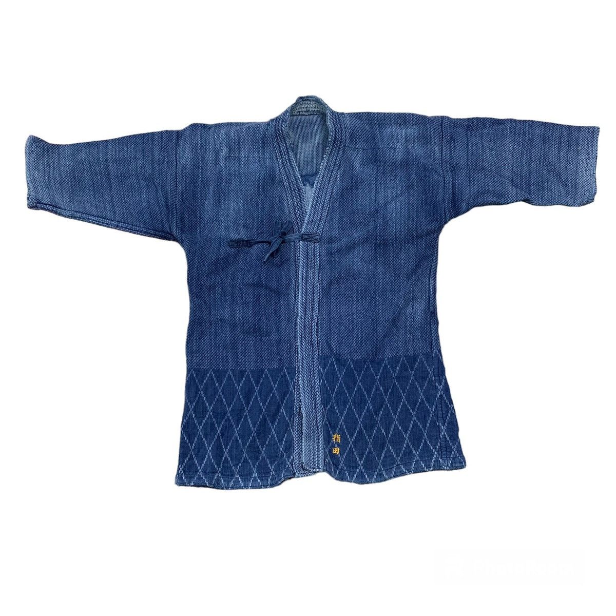 Super Rare!! Vintage Kimono / Boro Noragi Blue Indigo Ripped