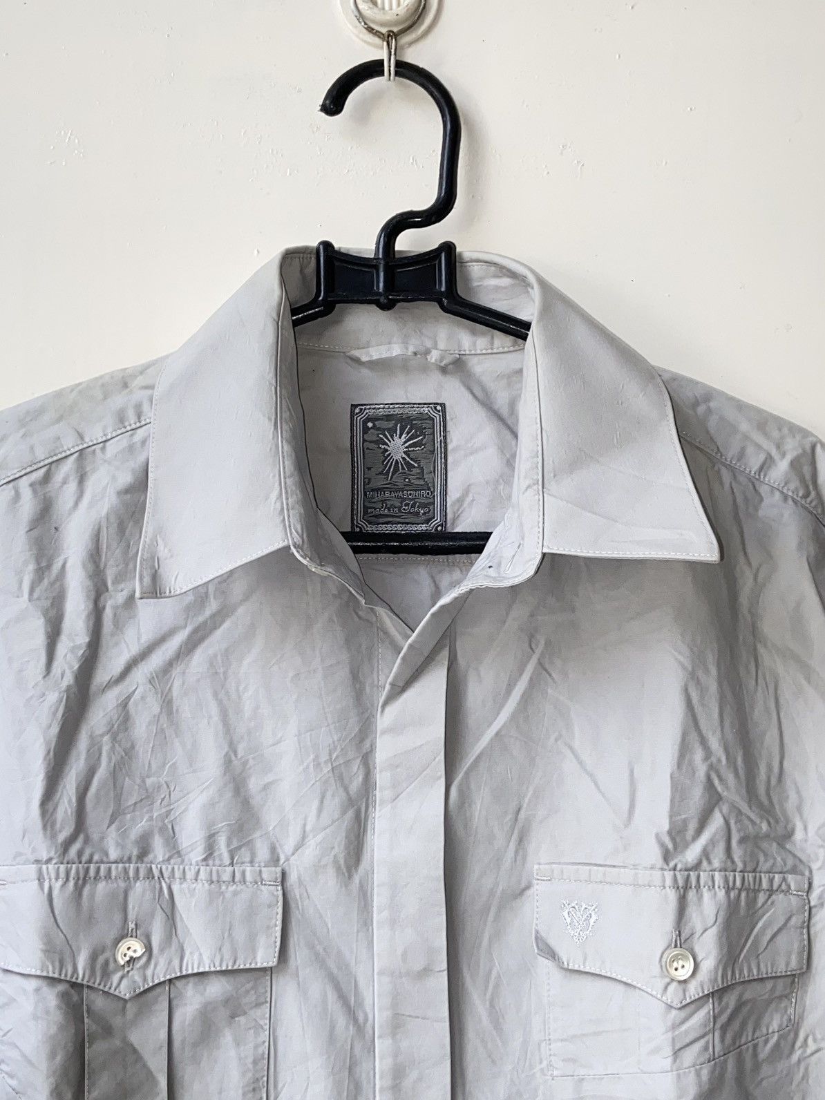 Maison MIHARA YASUHIRO MIHARAYA SUHIRO Grey Shirt Size US S / EU 44-46 / 1 - 12 Thumbnail